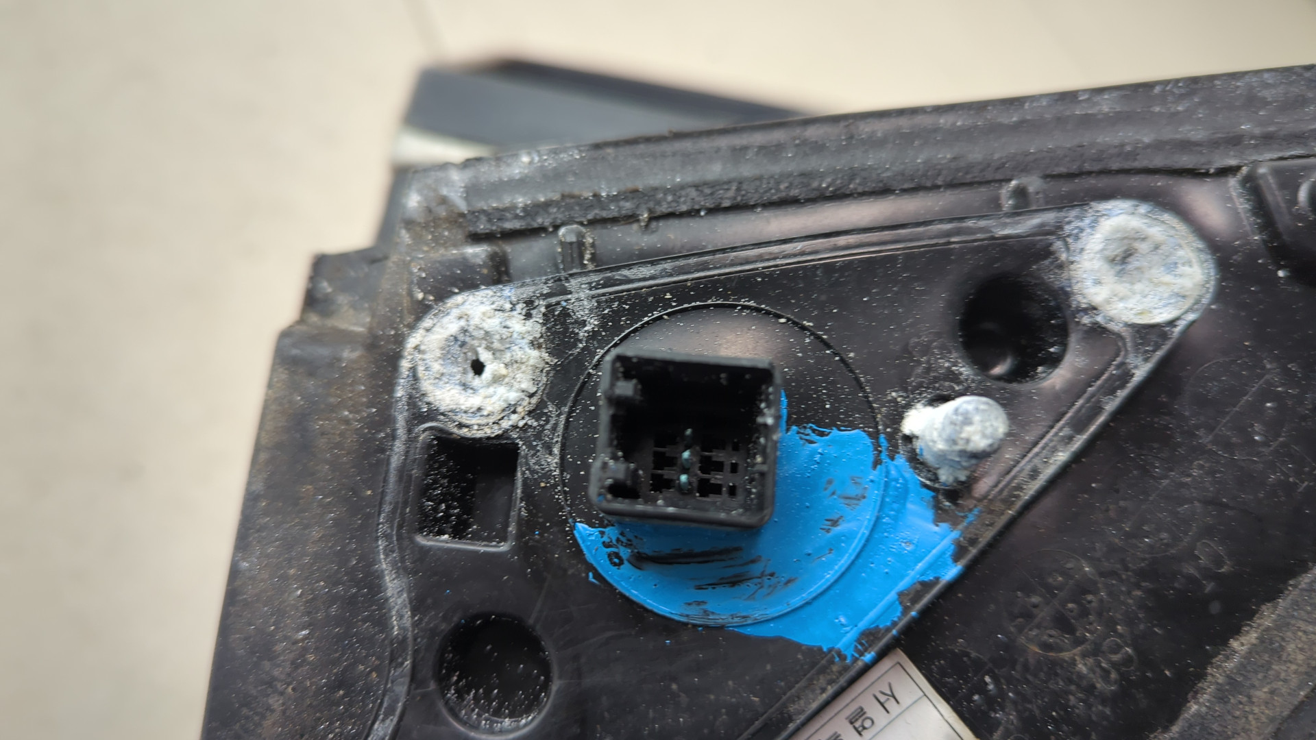 Зеркало левое электрическое