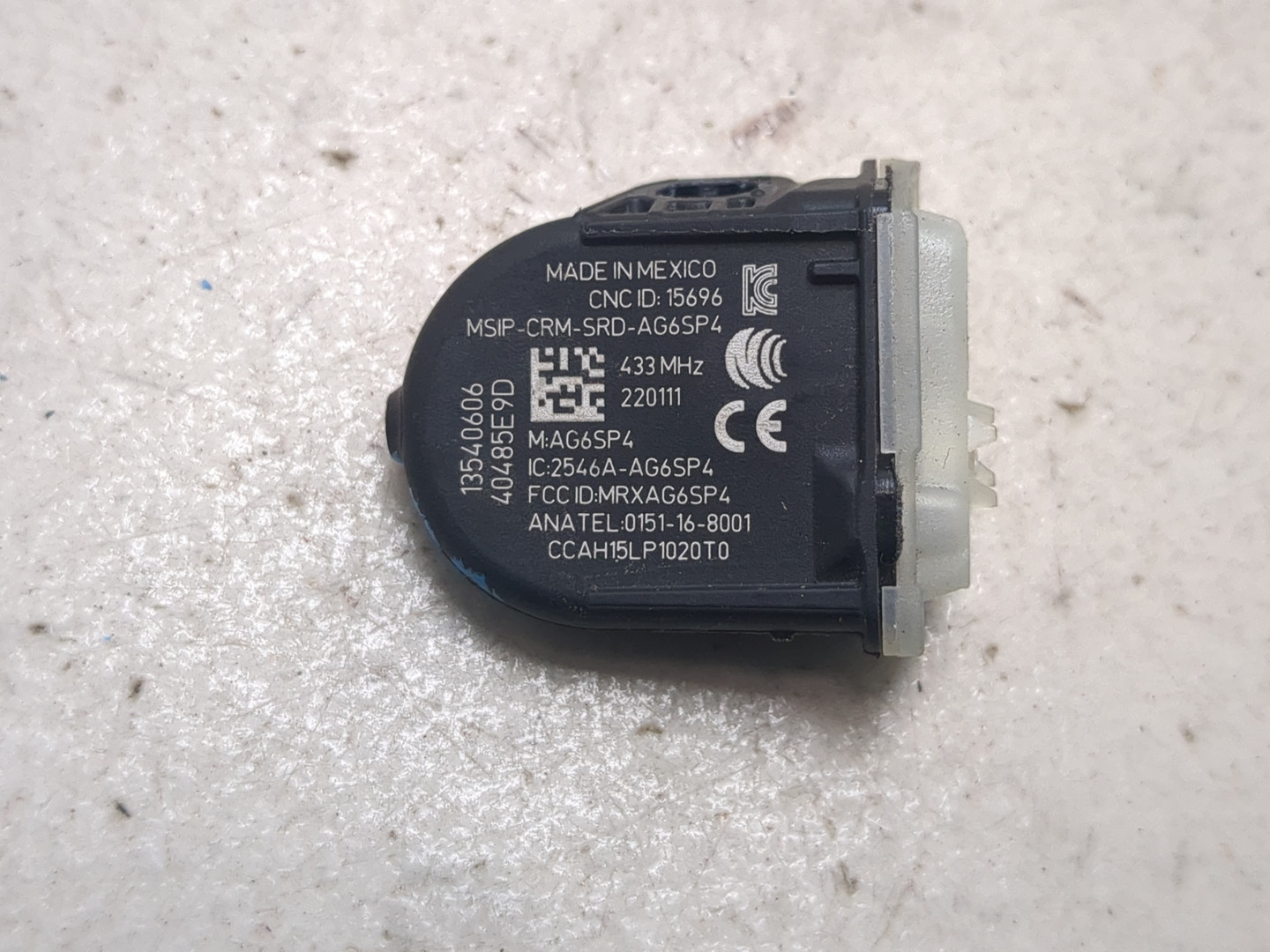 Датчик давления в шине