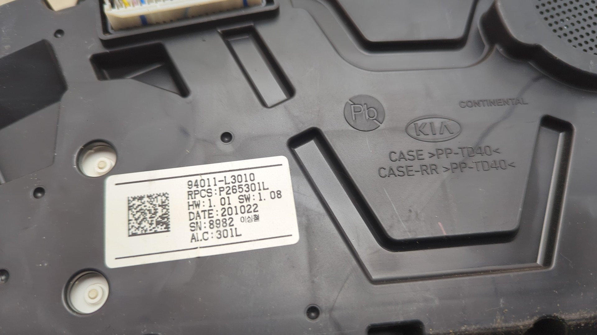 Панель приборов