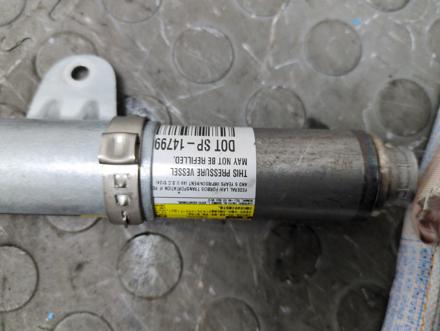 Подушка безопасности боковая (шторка)