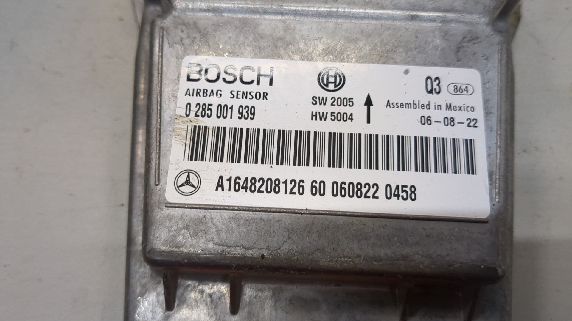 Блок управления подушек безопасности (AIR BAG)