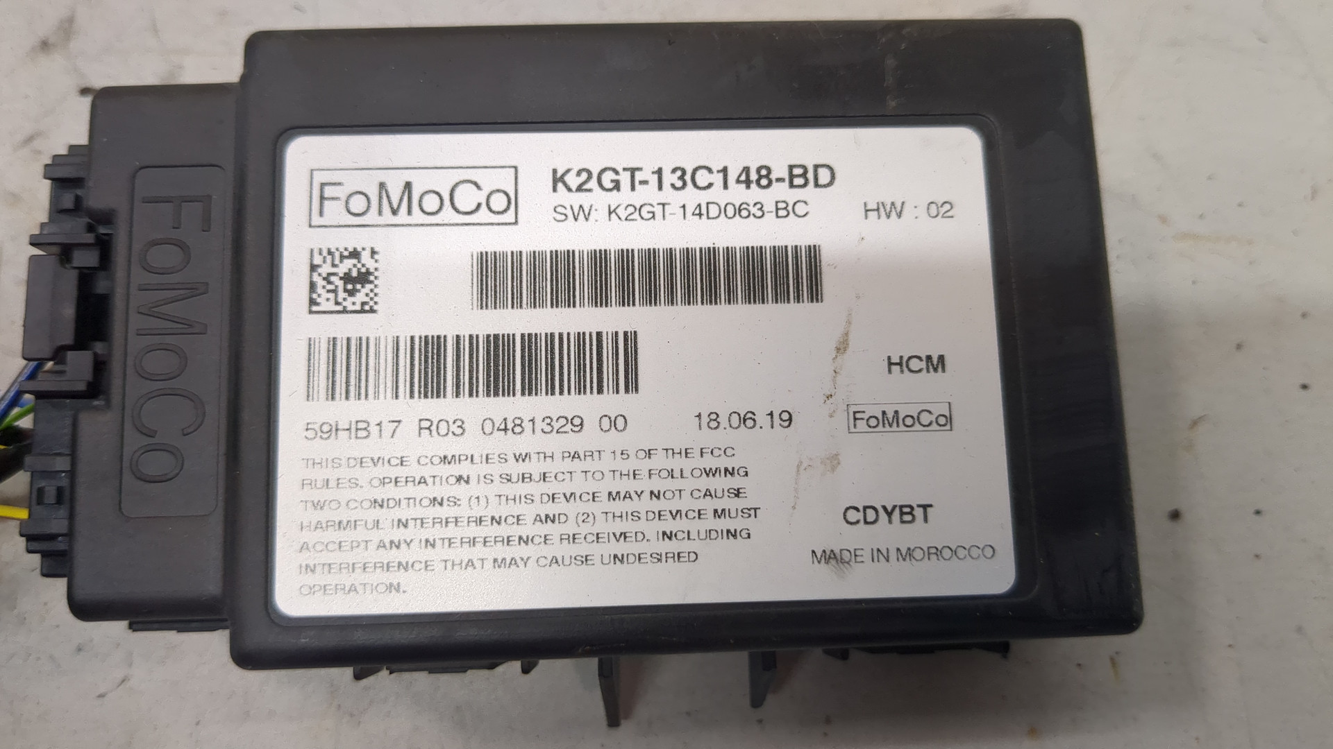 Блок управления светом фар