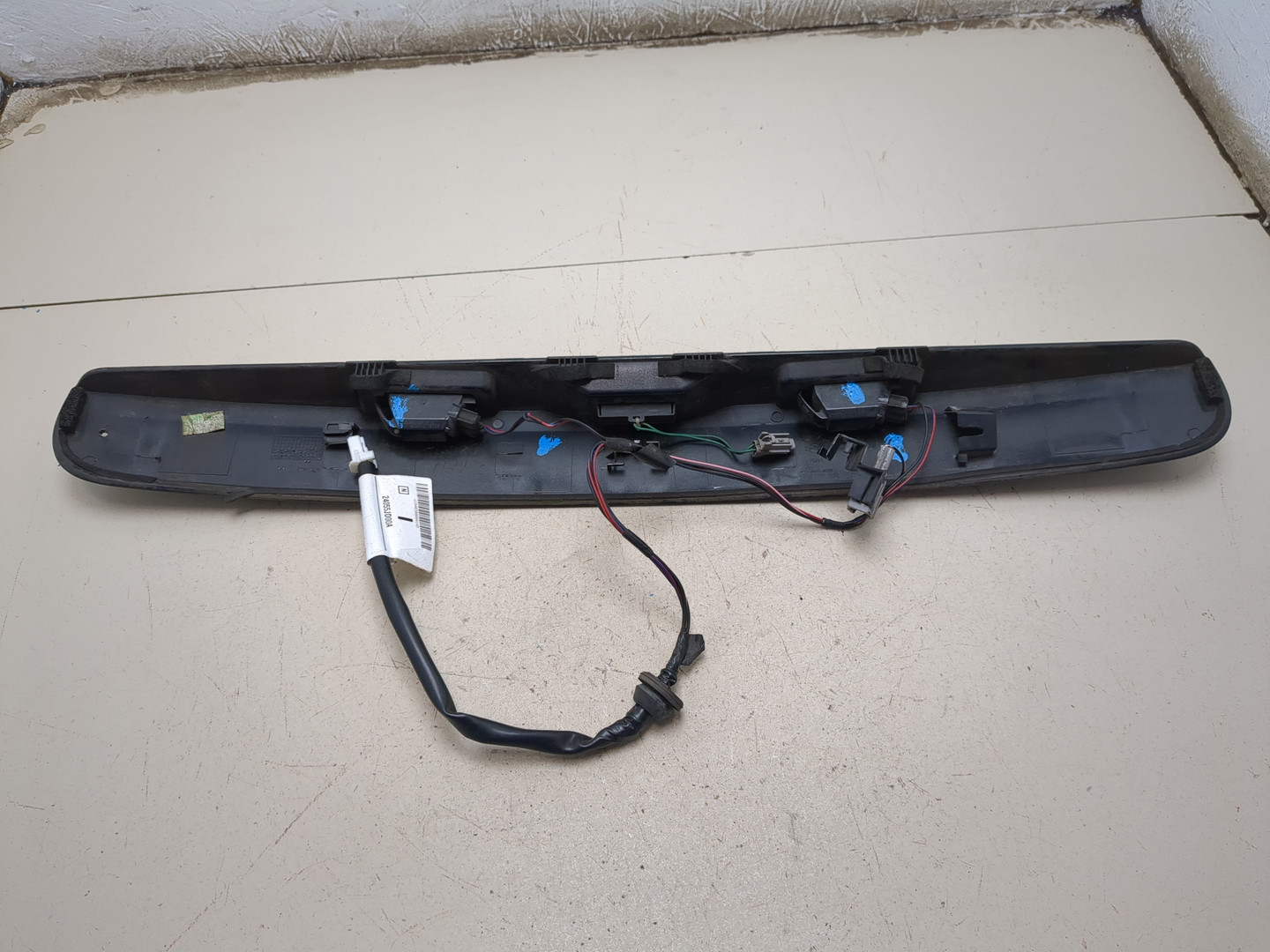 Фонарь подсветки номера