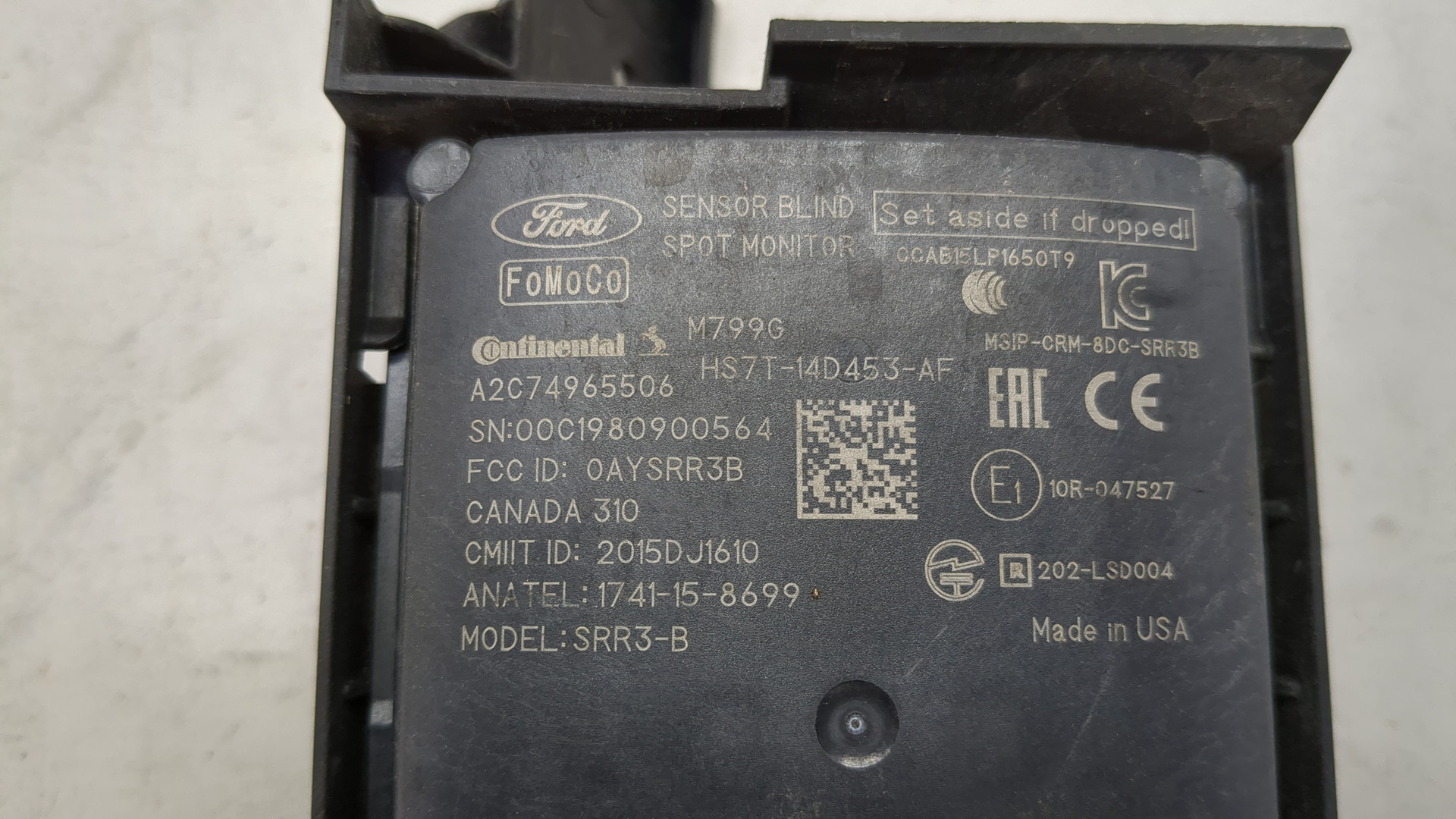 Радар BSD (Слепых зон)