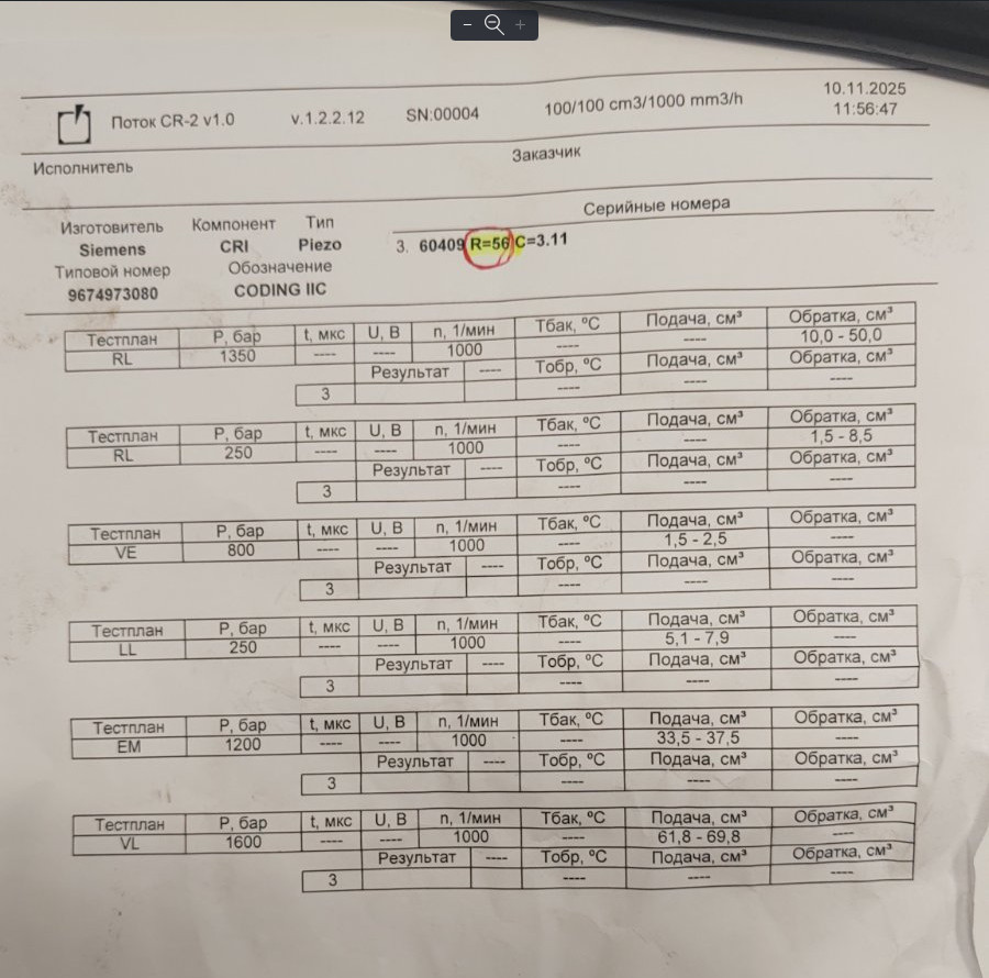 Форсунка дизельная электрическая