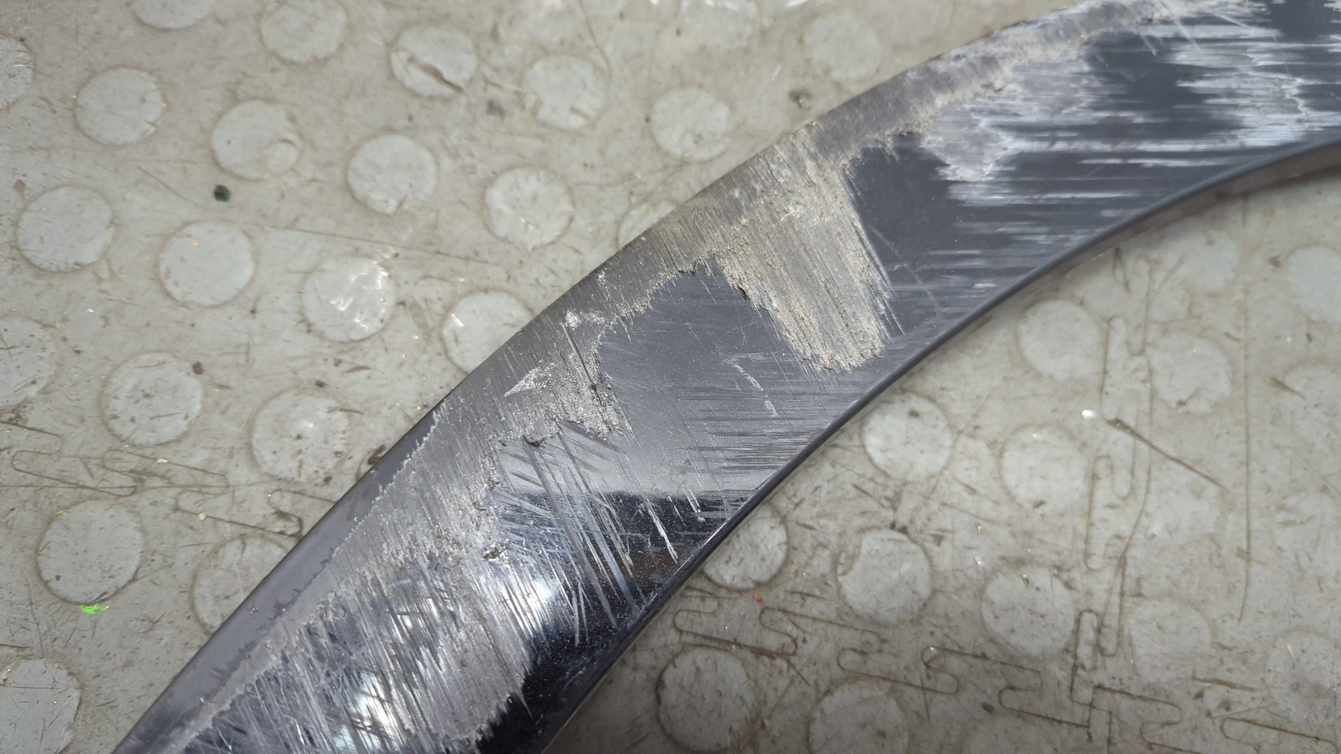 Накладка заднего крыла левого