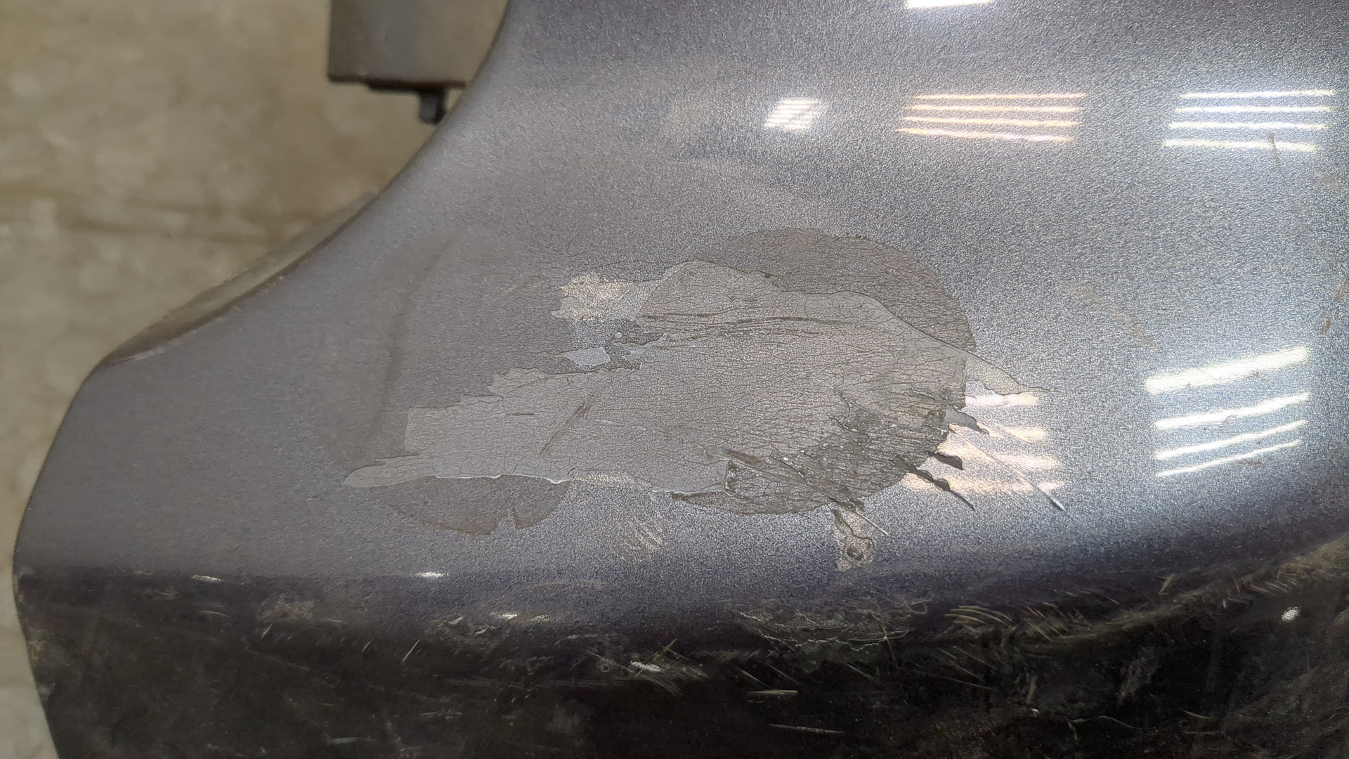 Накладка заднего бампера правая