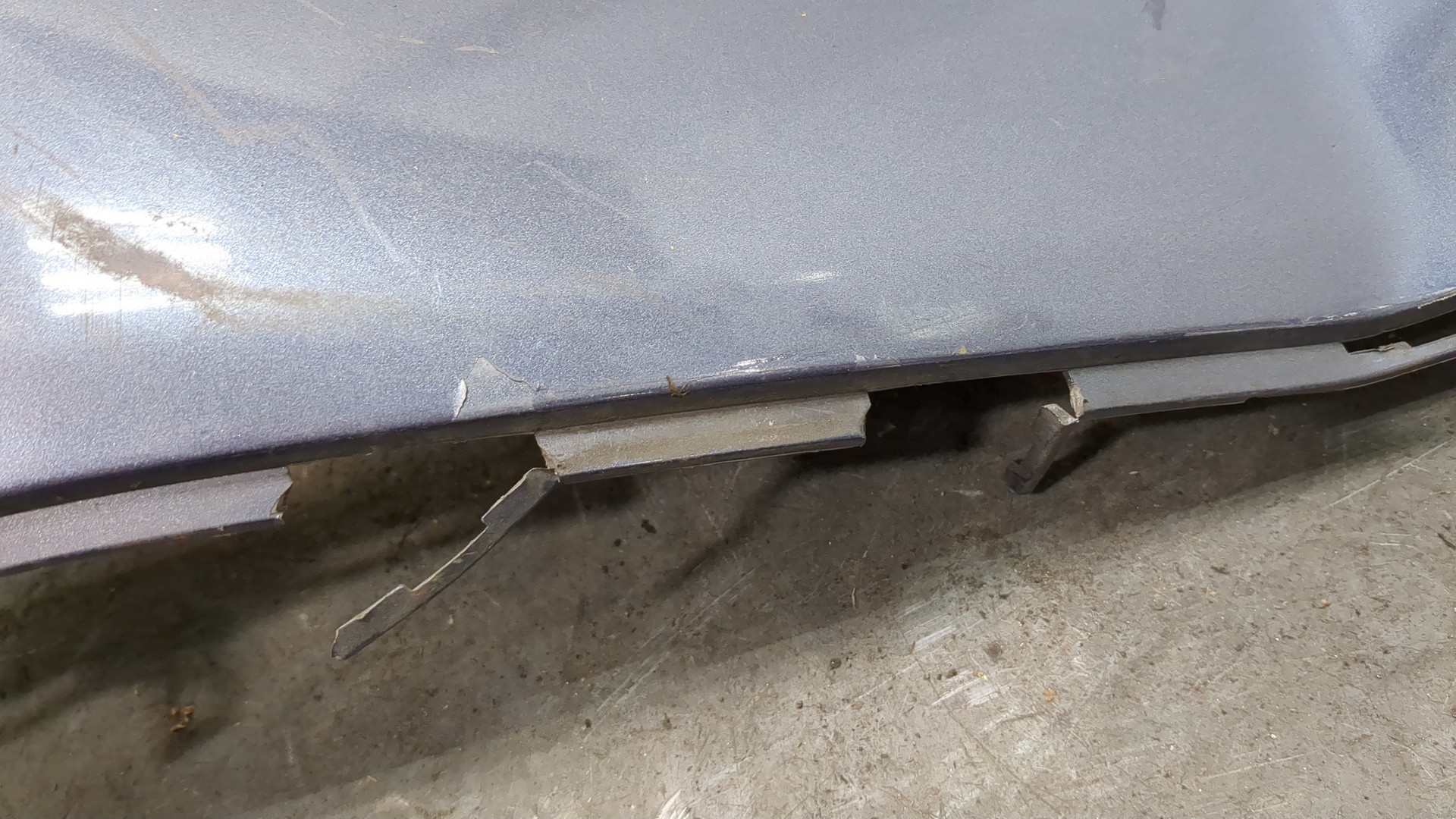 Накладка заднего бампера правая