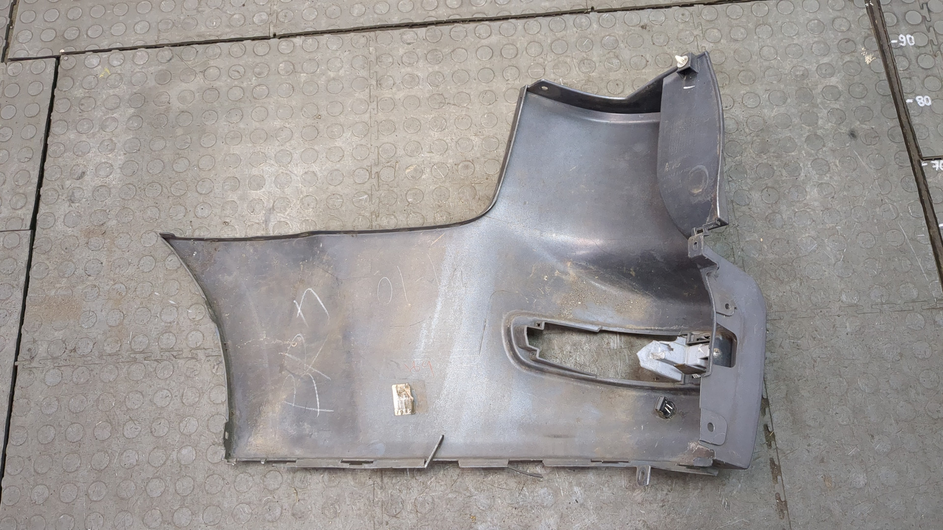 Накладка заднего бампера правая