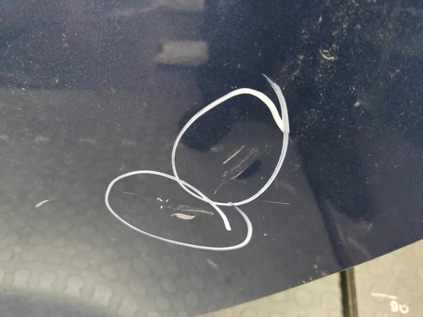 Дверь задняя левая