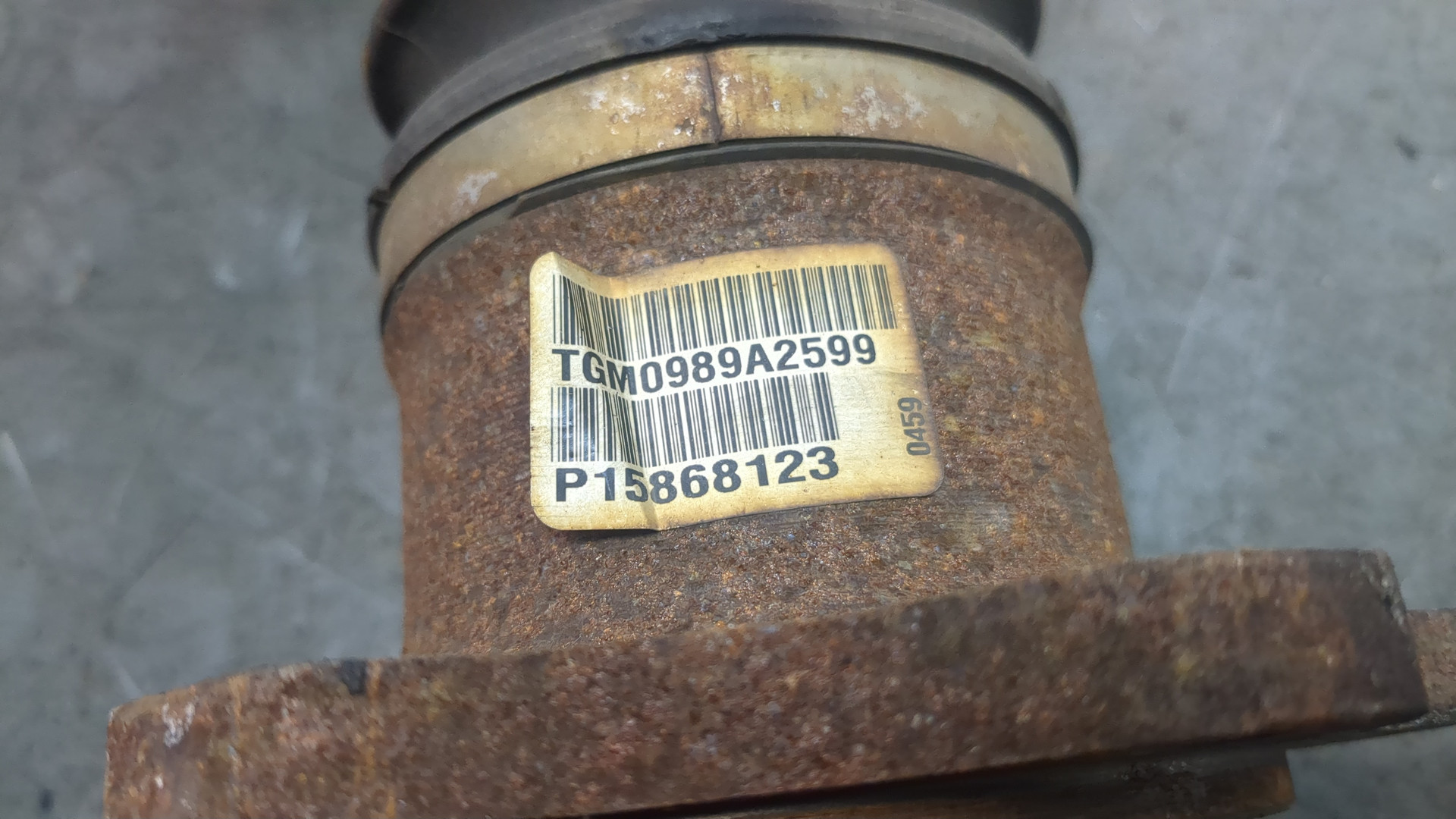 Полуось передняя