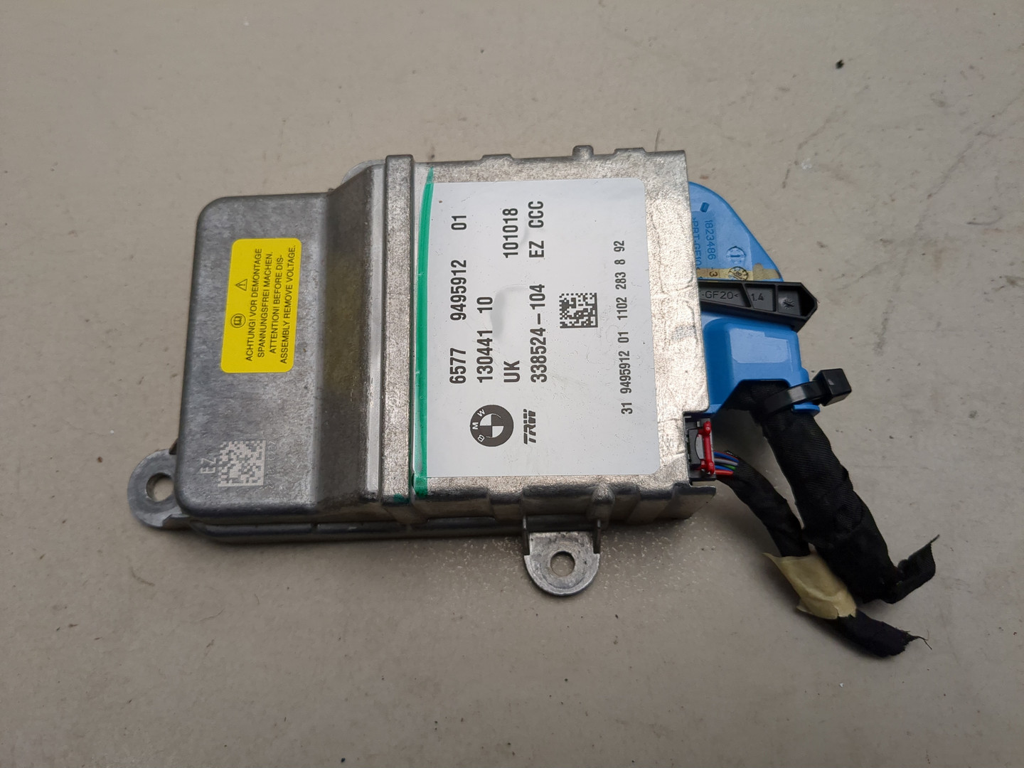 Блок управления подушек безопасности (AIR BAG)