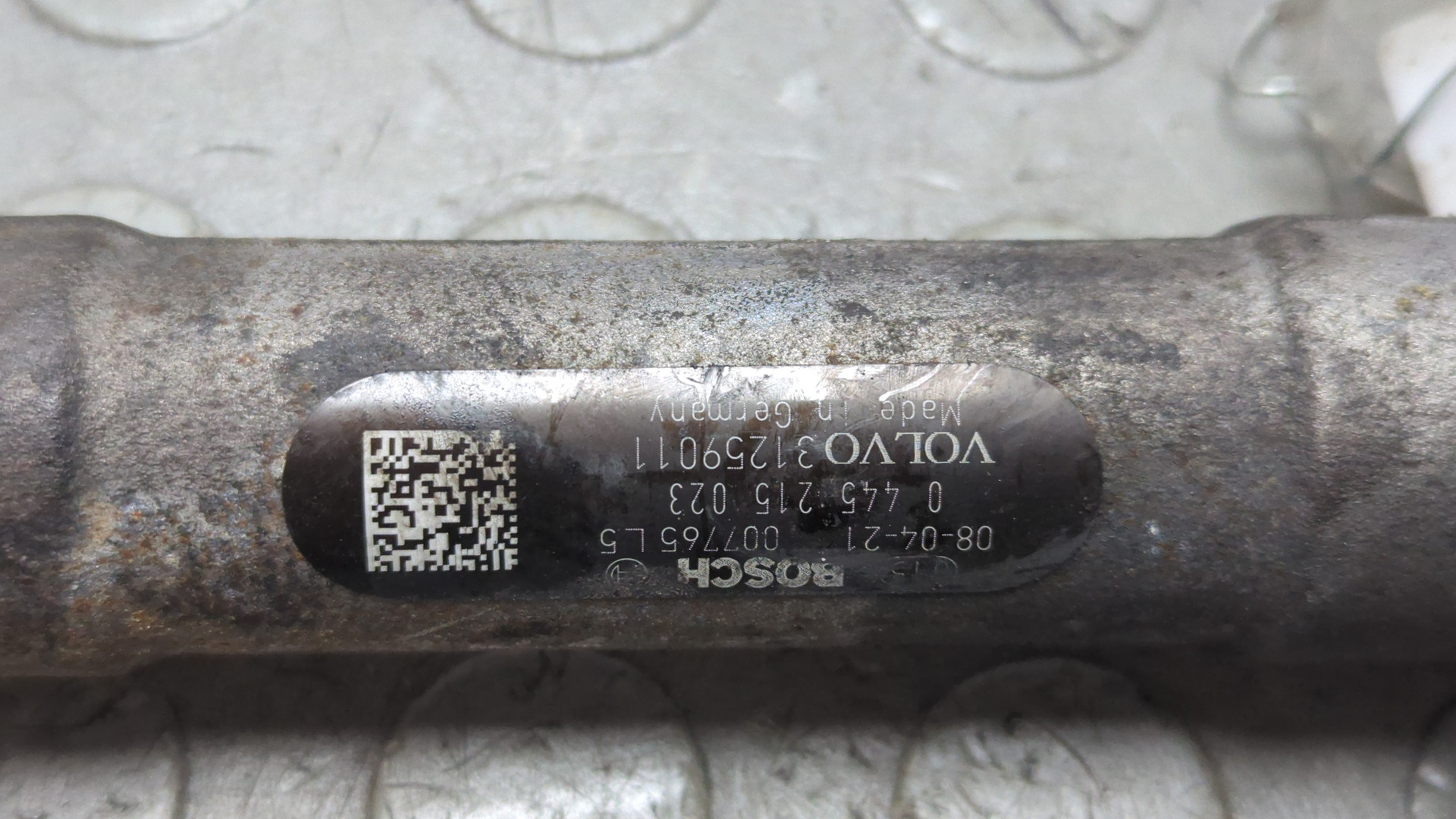 Рейка топливная (рампа)