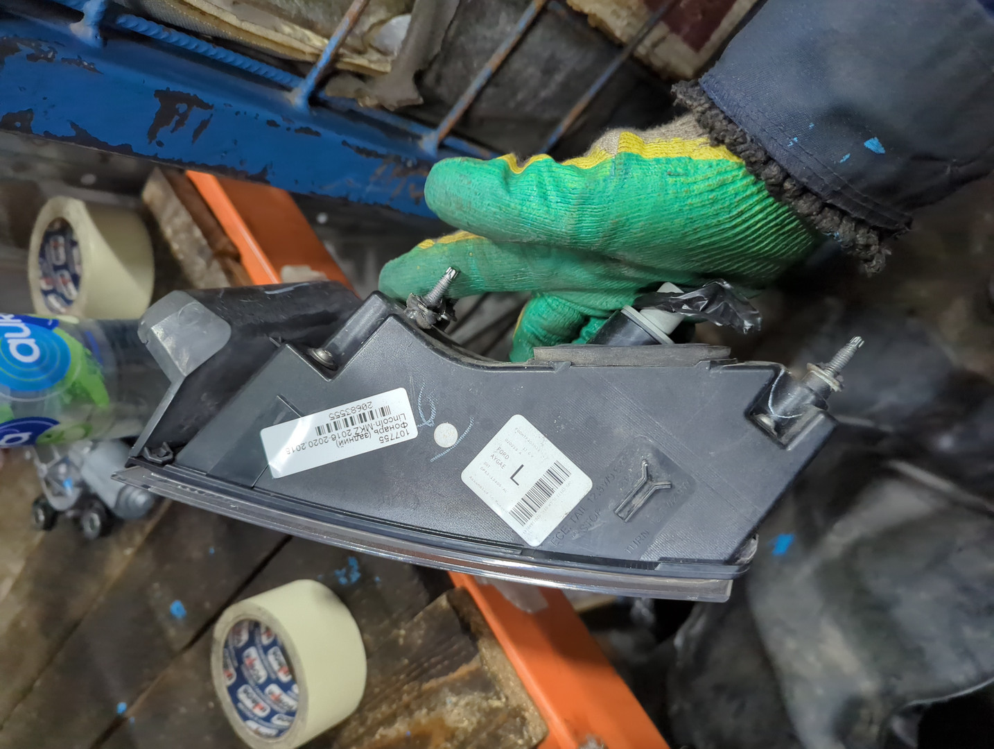 Фонарь задний левый