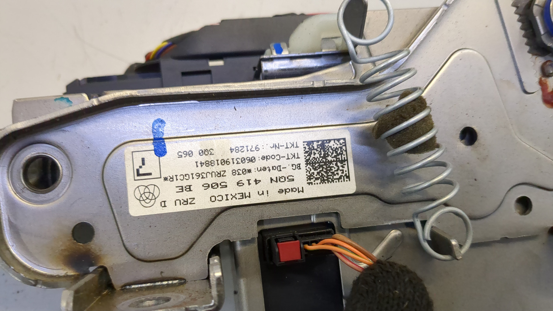 Колонка рулевая