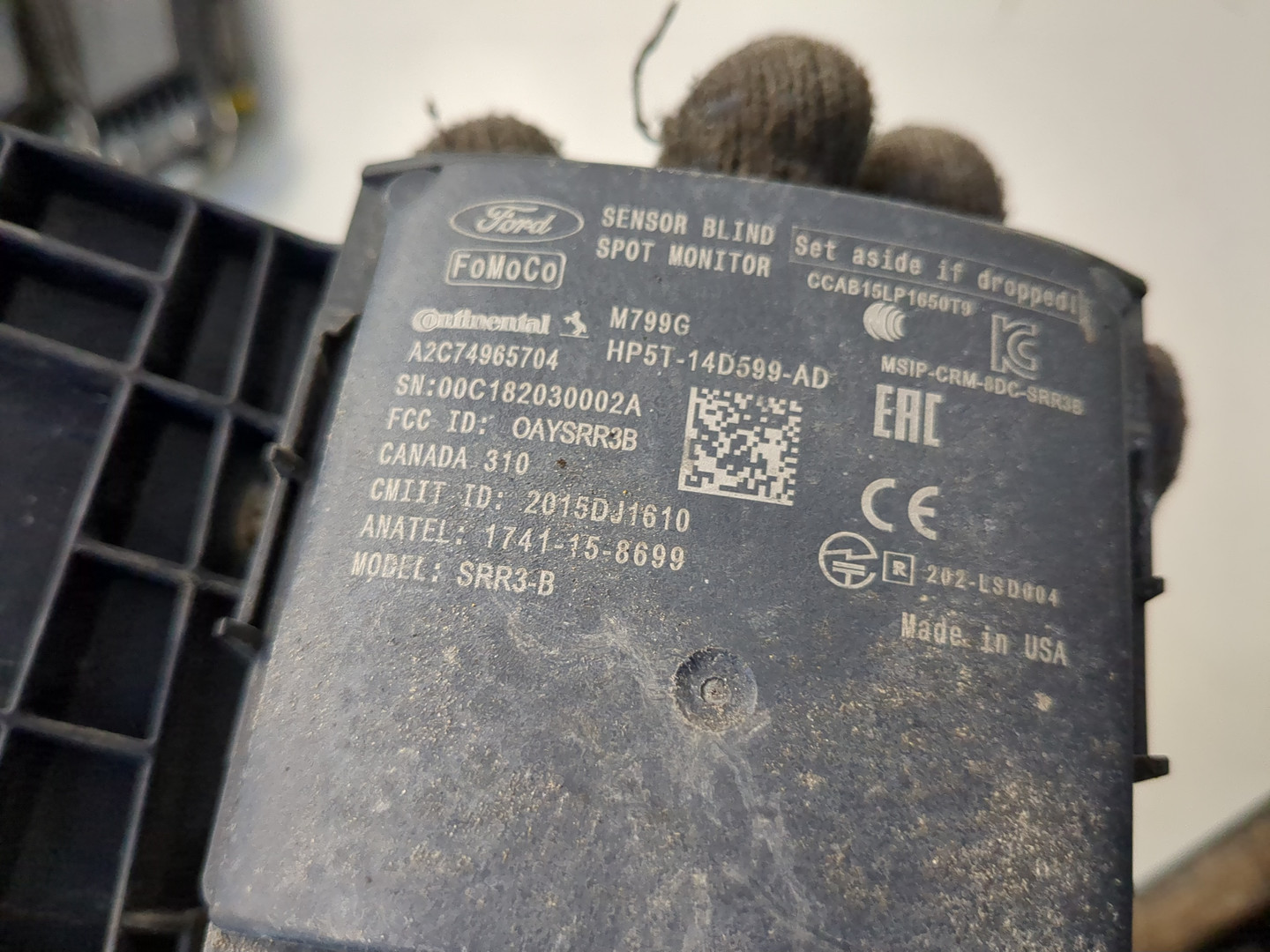 Радар BSD (Слепых зон)