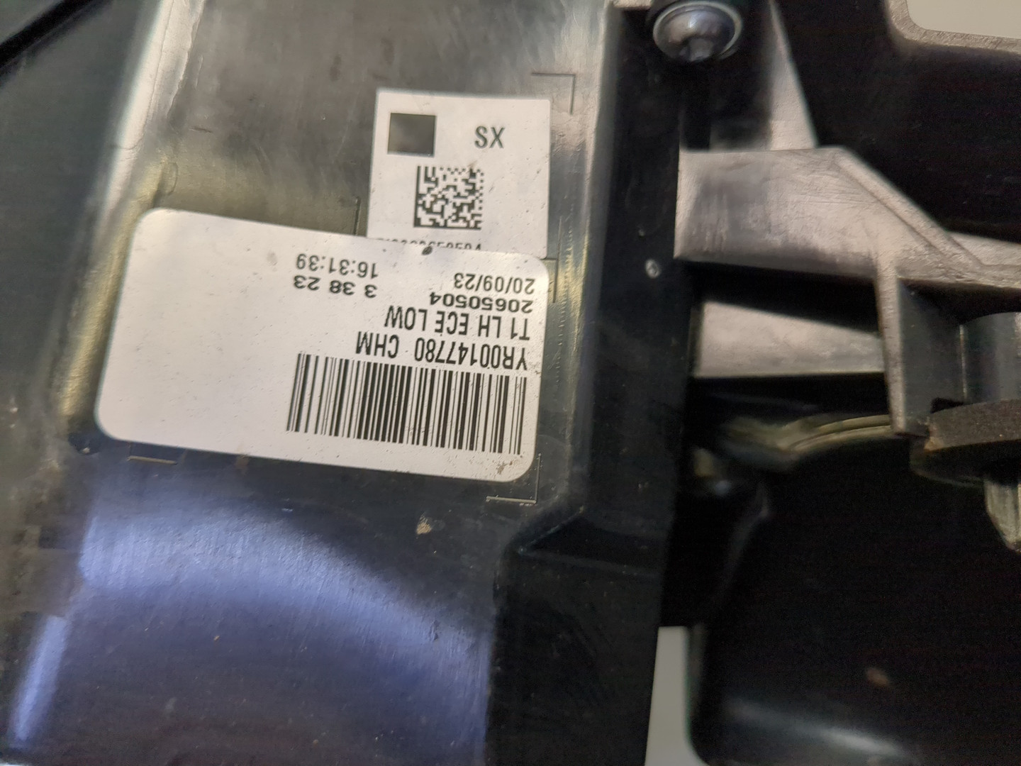 Фонарь задний левый