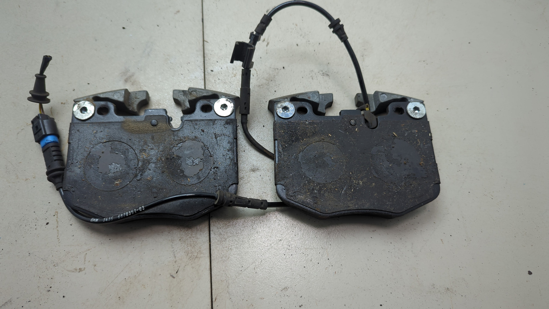 Колодки тормозные передние к-т