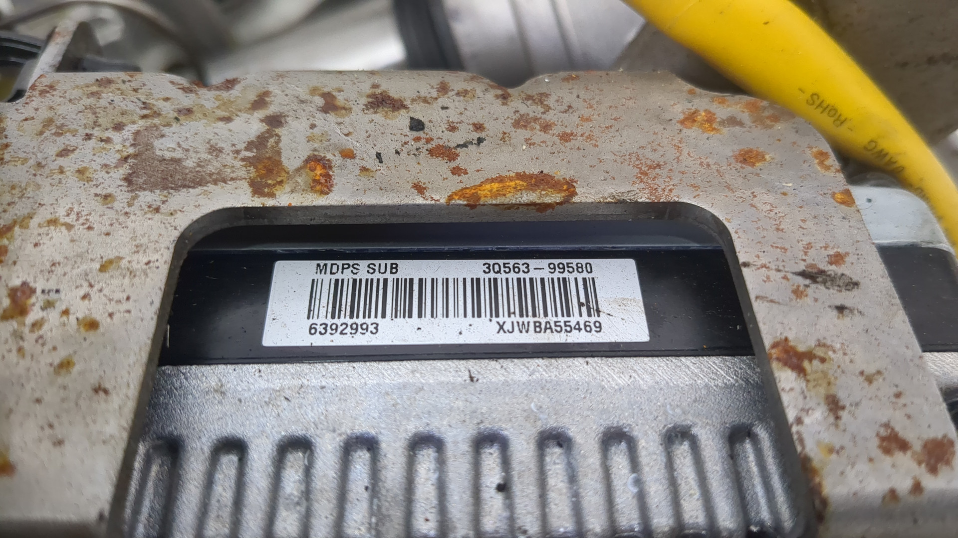 Серводвигатель рулевой рейки