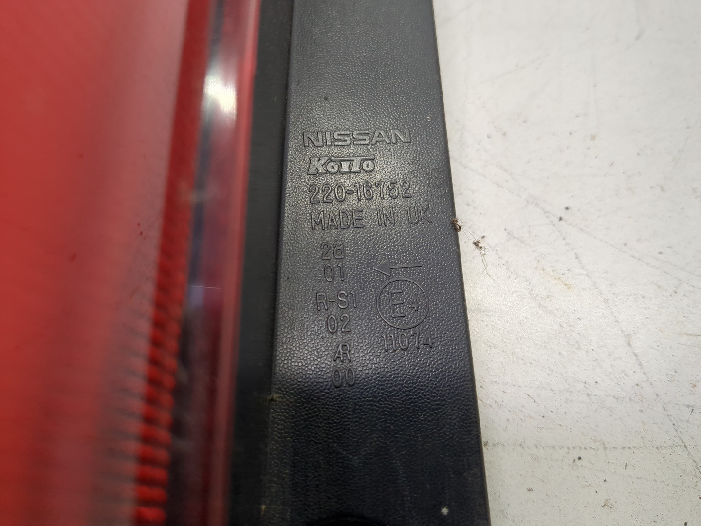 Фонарь задний левый