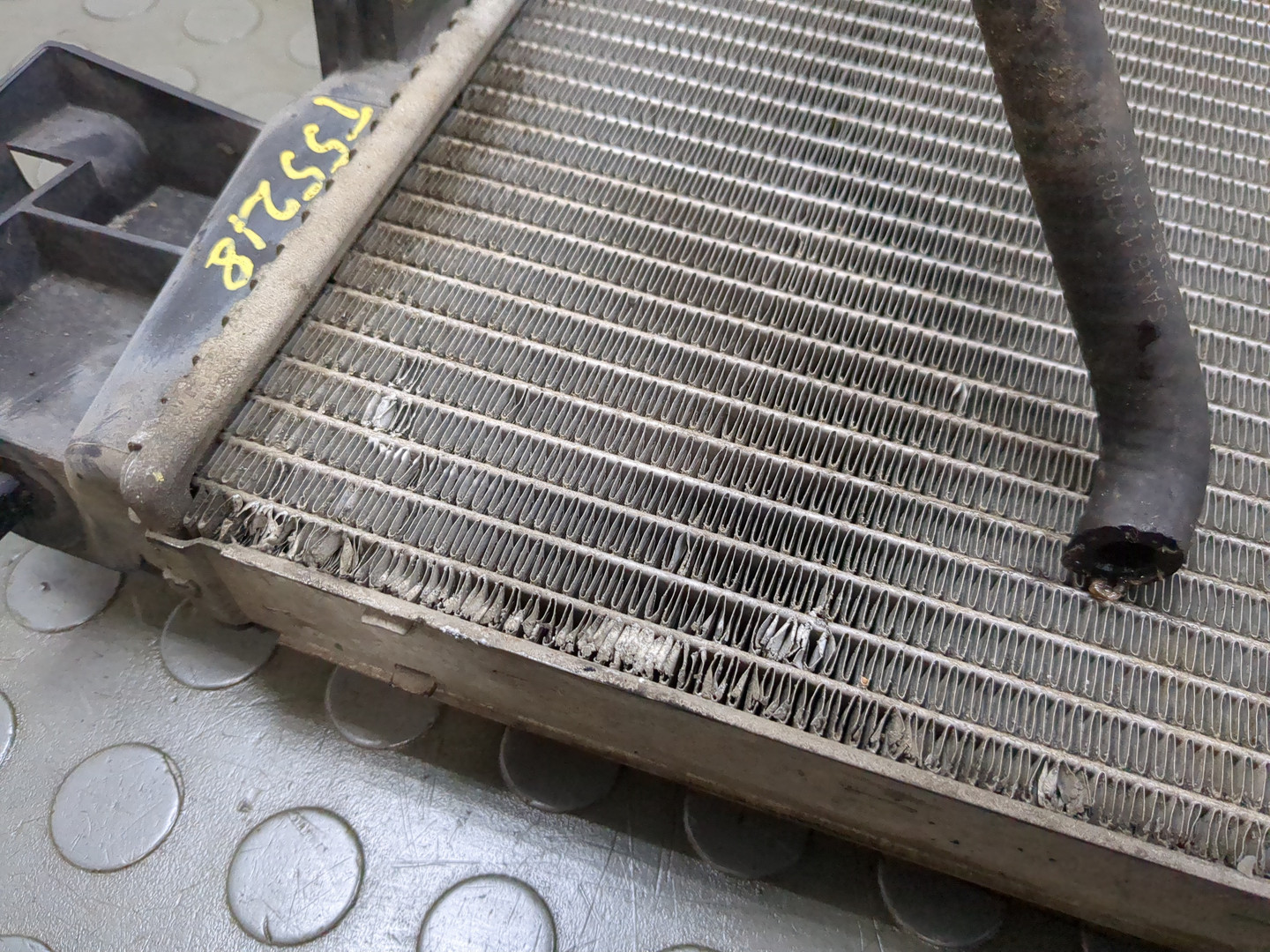 Радиатор охлаждения двигателя основной