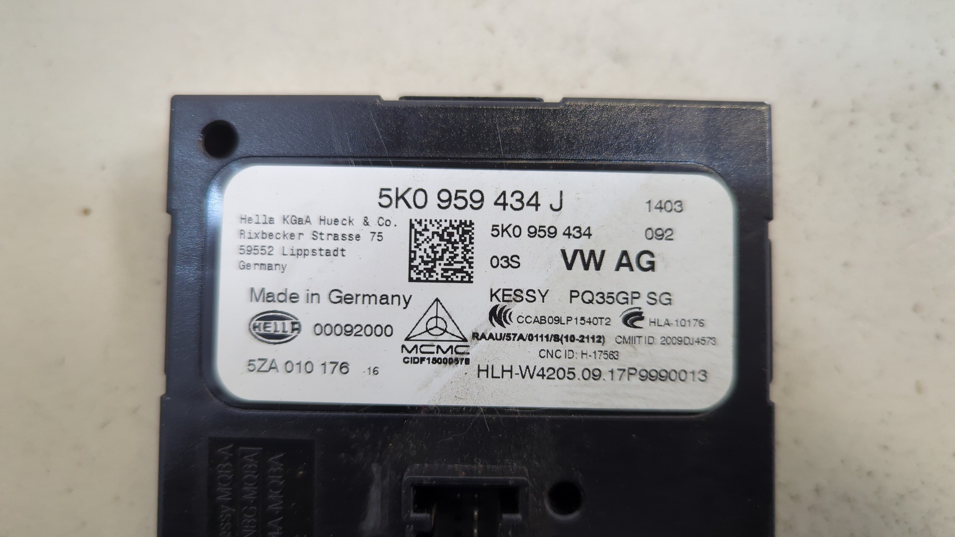 Блок электронный