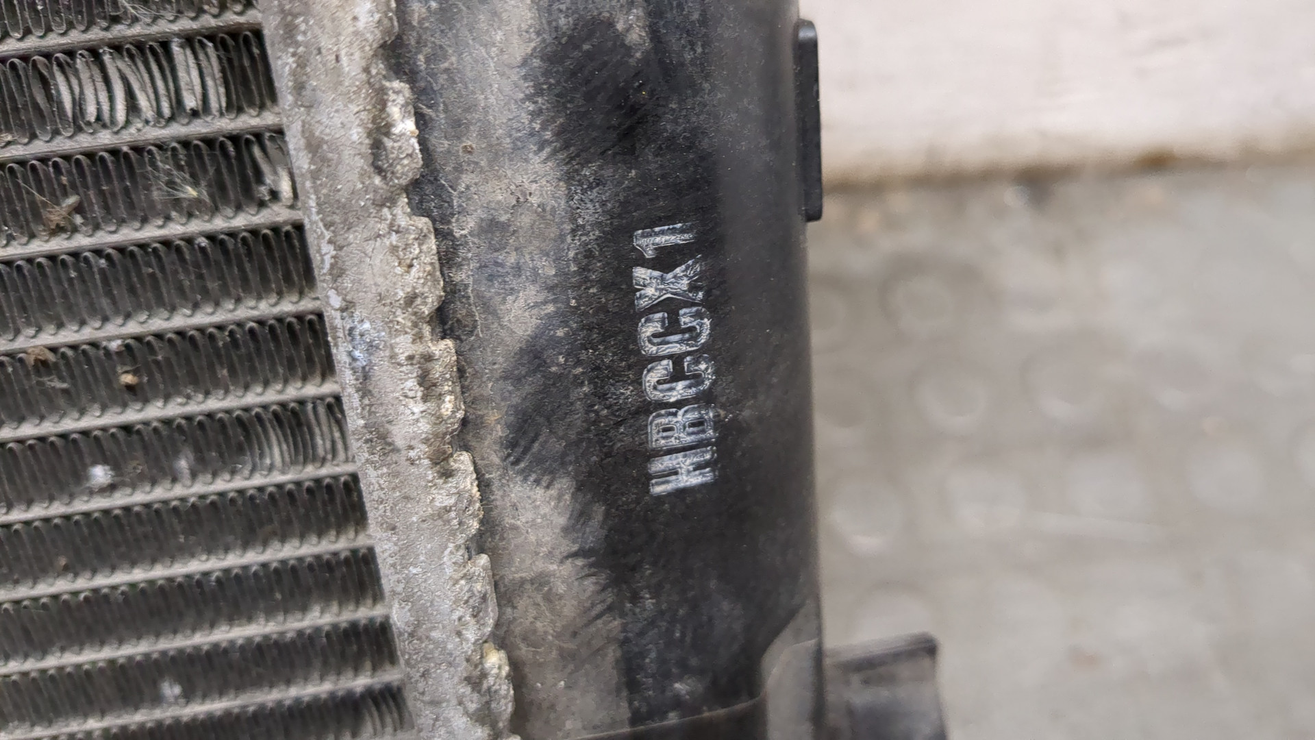 Радиатор охлаждения двигателя основной