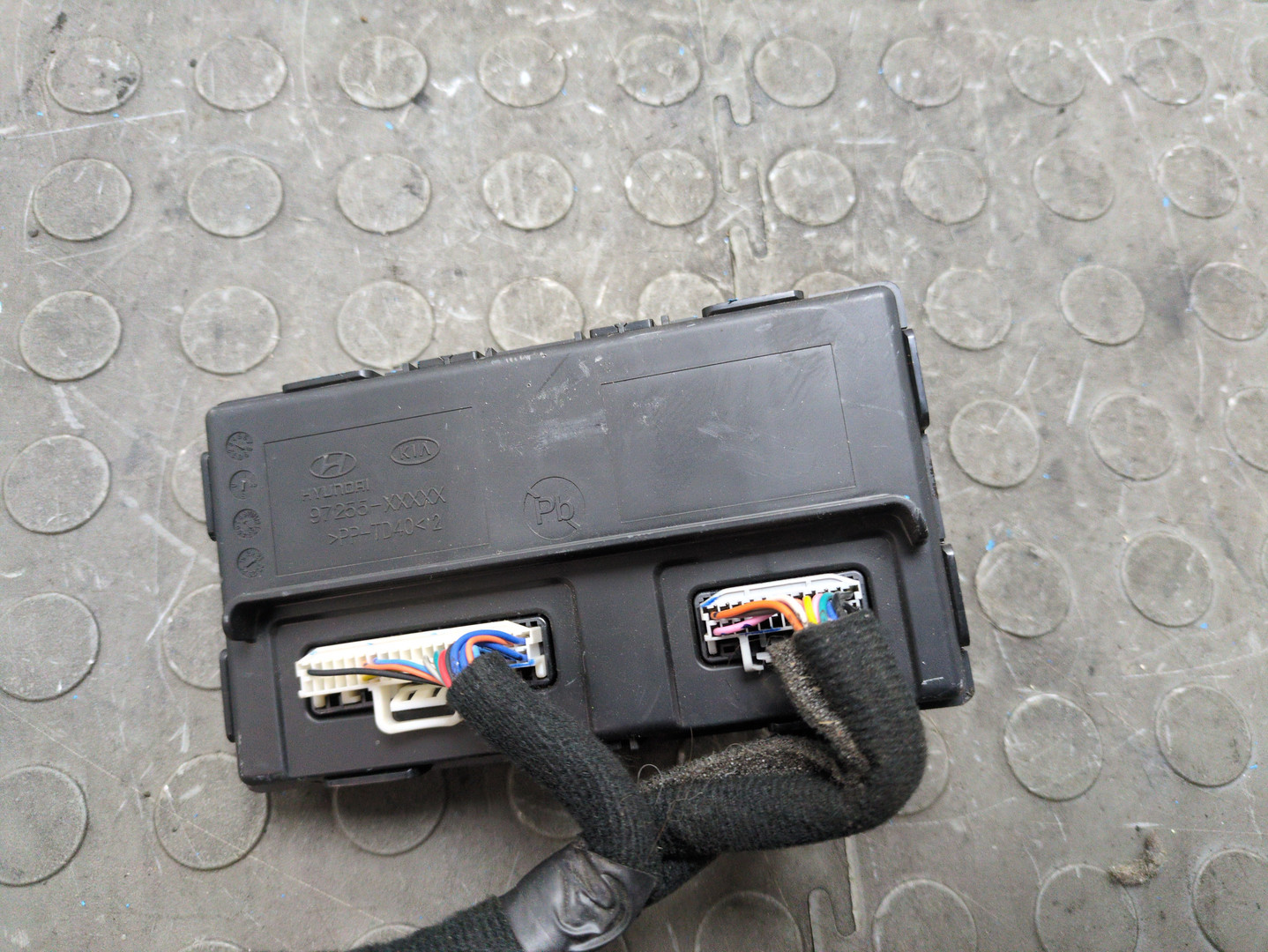 Блок управления климатической установкой