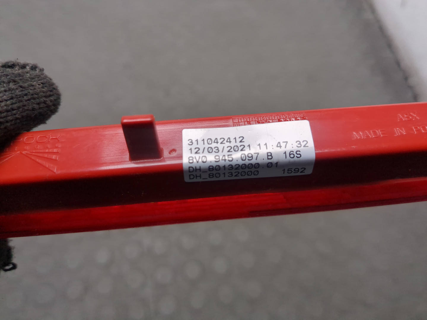 Фонарь задний (стоп сигнал)