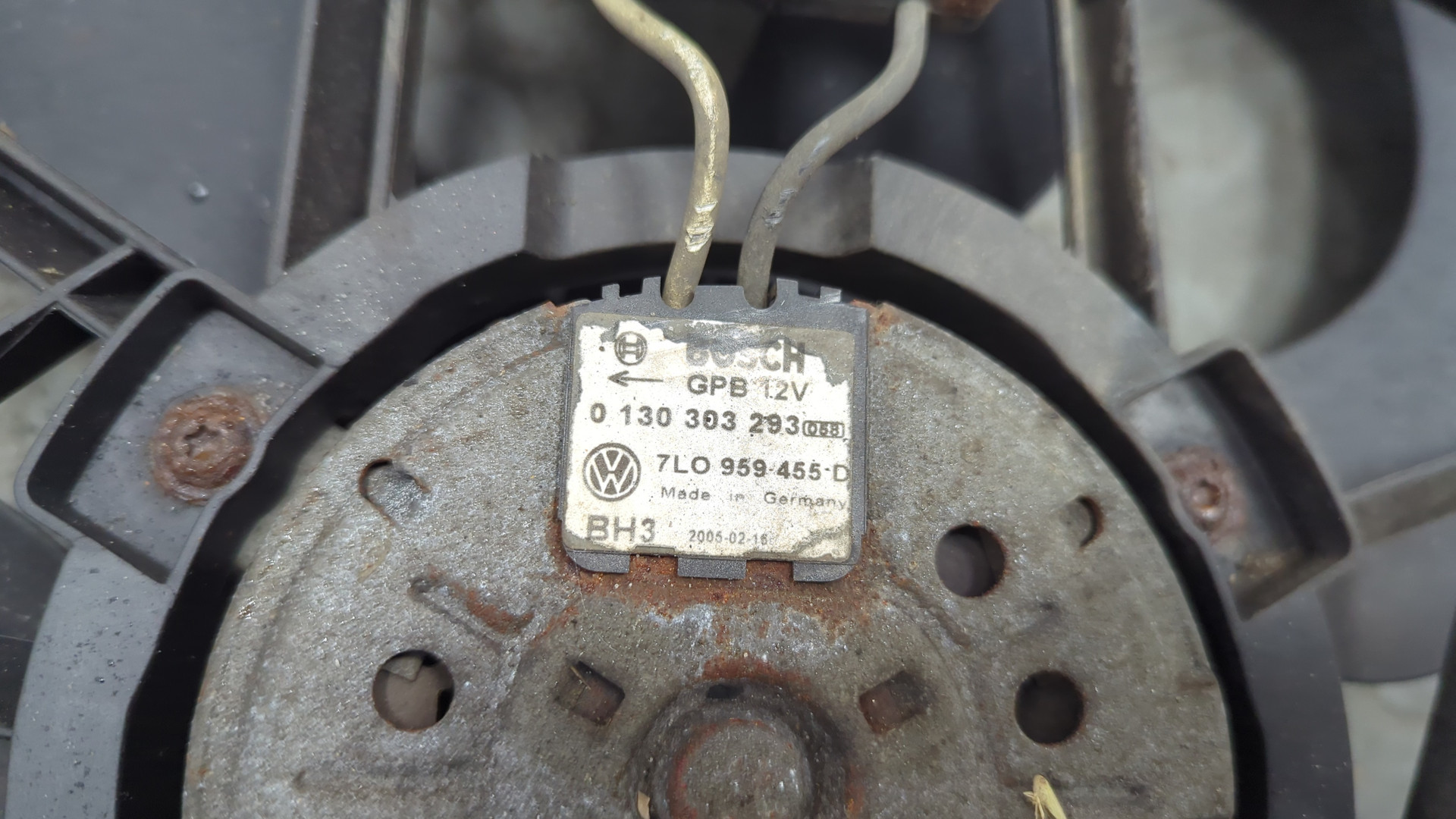 Вентилятор радиатора