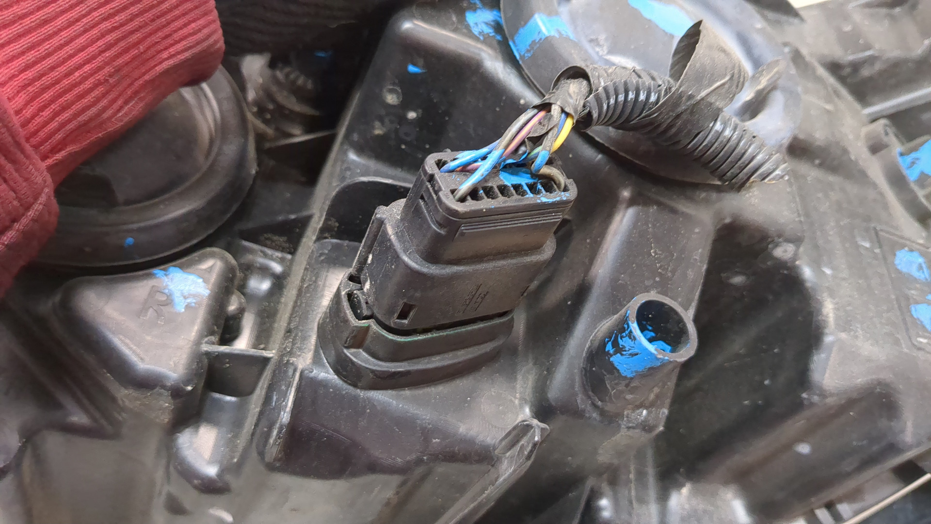 Фара правая