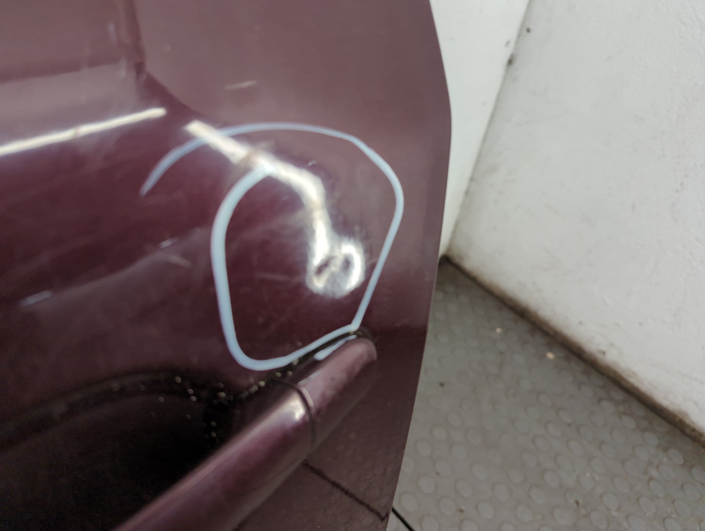 Дверь передняя левая