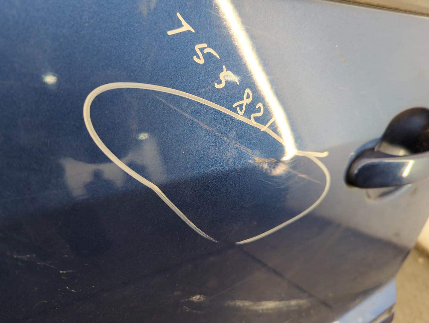 Дверь передняя левая