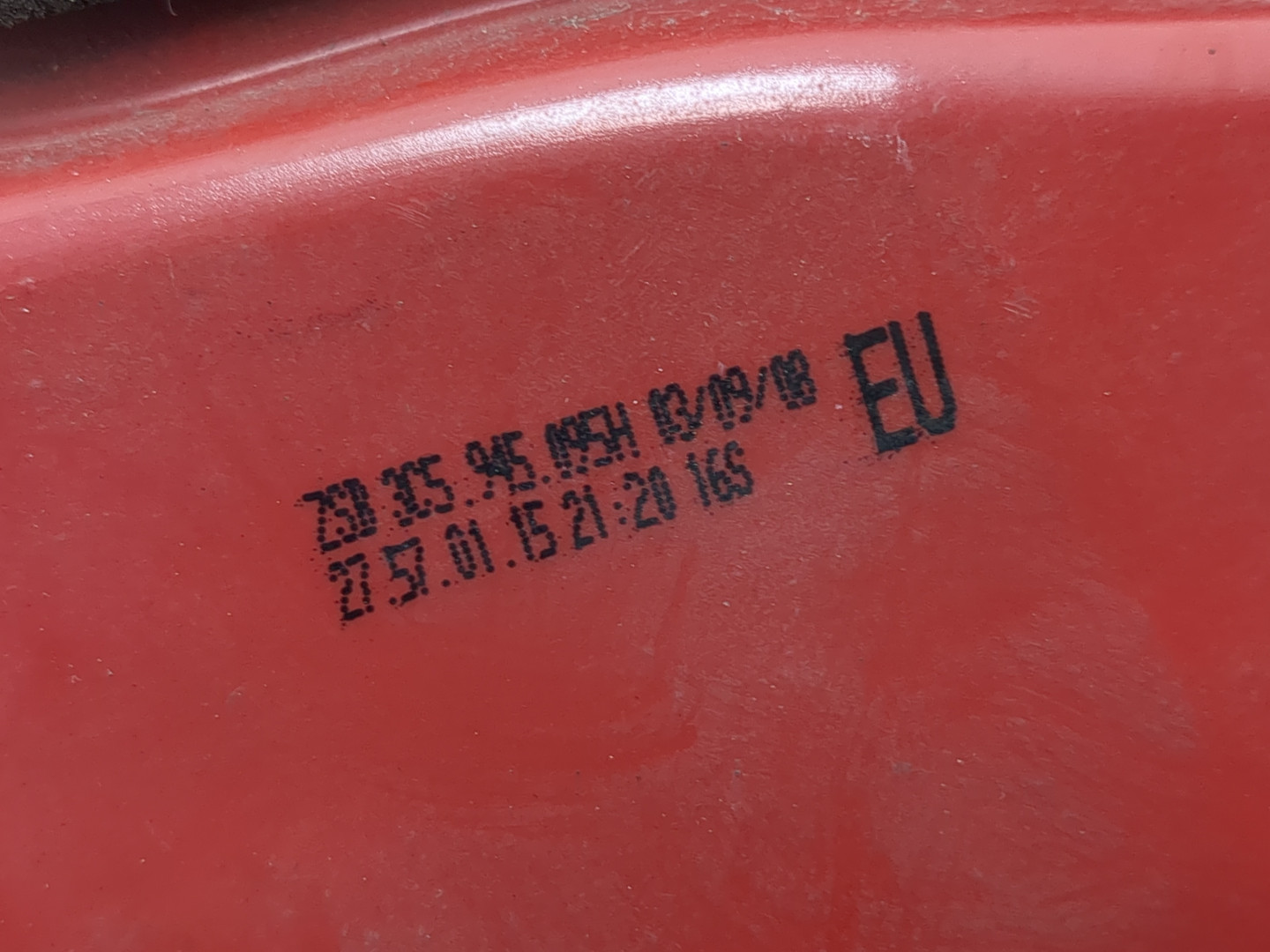 Фонарь задний левый