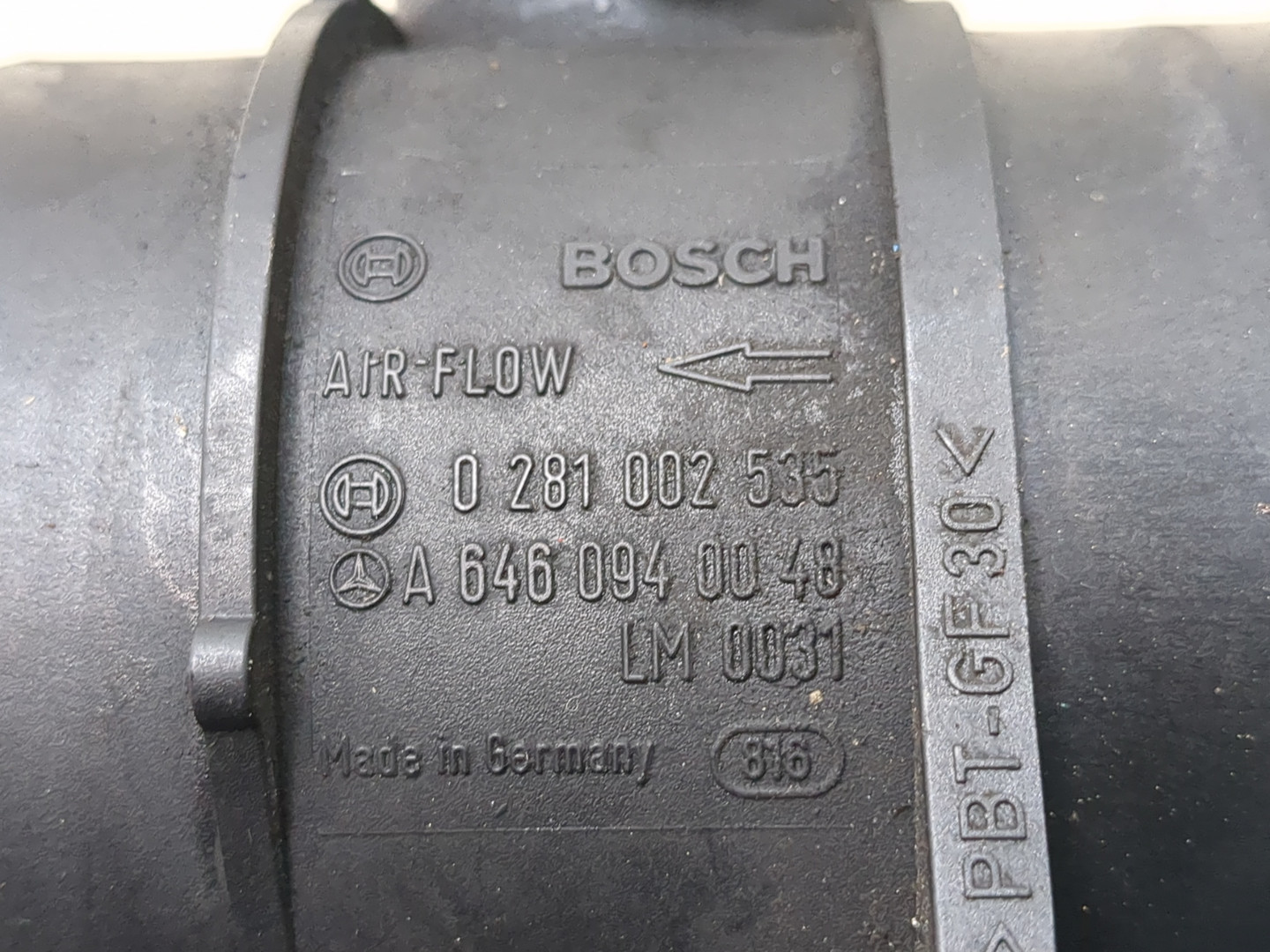 Расходомер воздуха (ДМРВ)