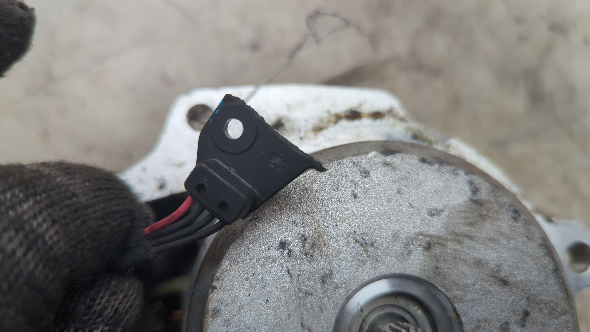 Серводвигатель рулевой рейки