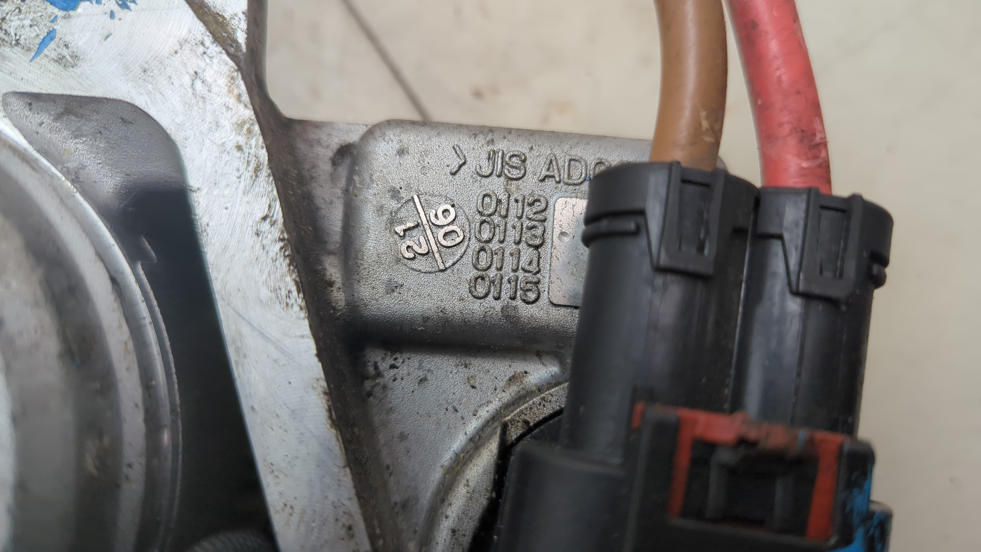 Серводвигатель рулевой рейки