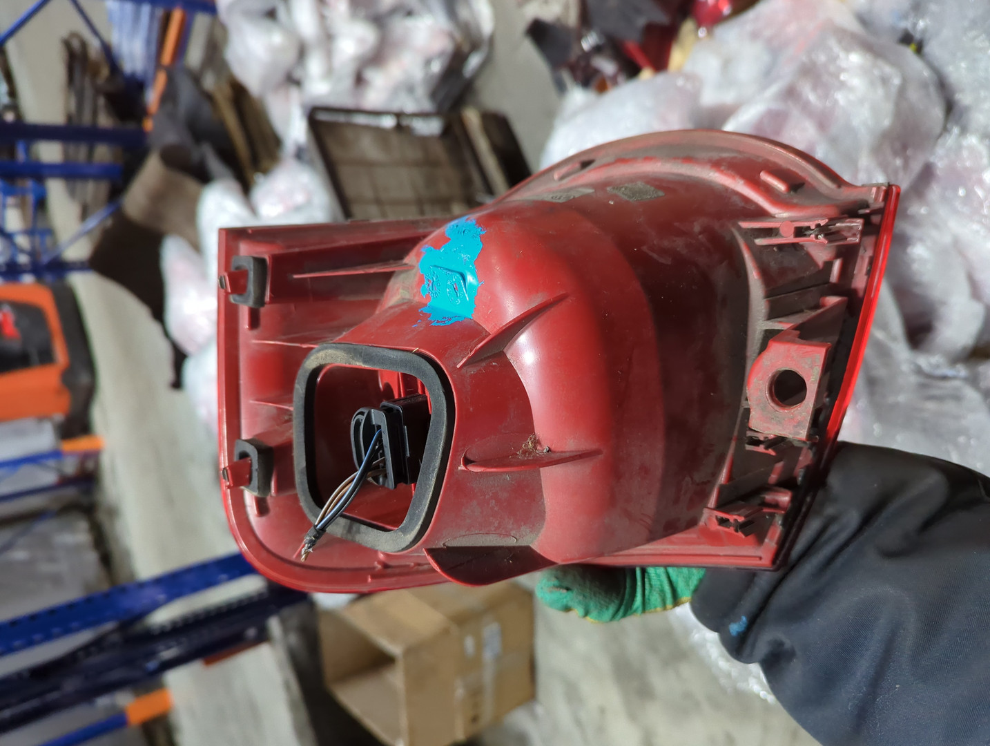 Фонарь задний левый