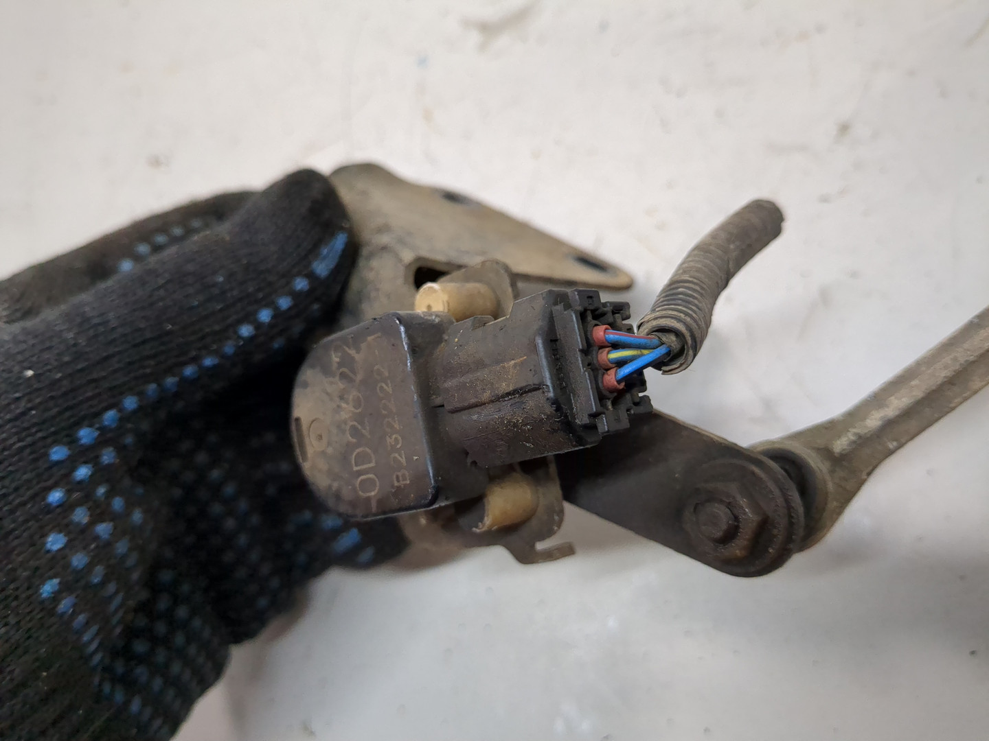 Датчик регулировки дорож. просвета