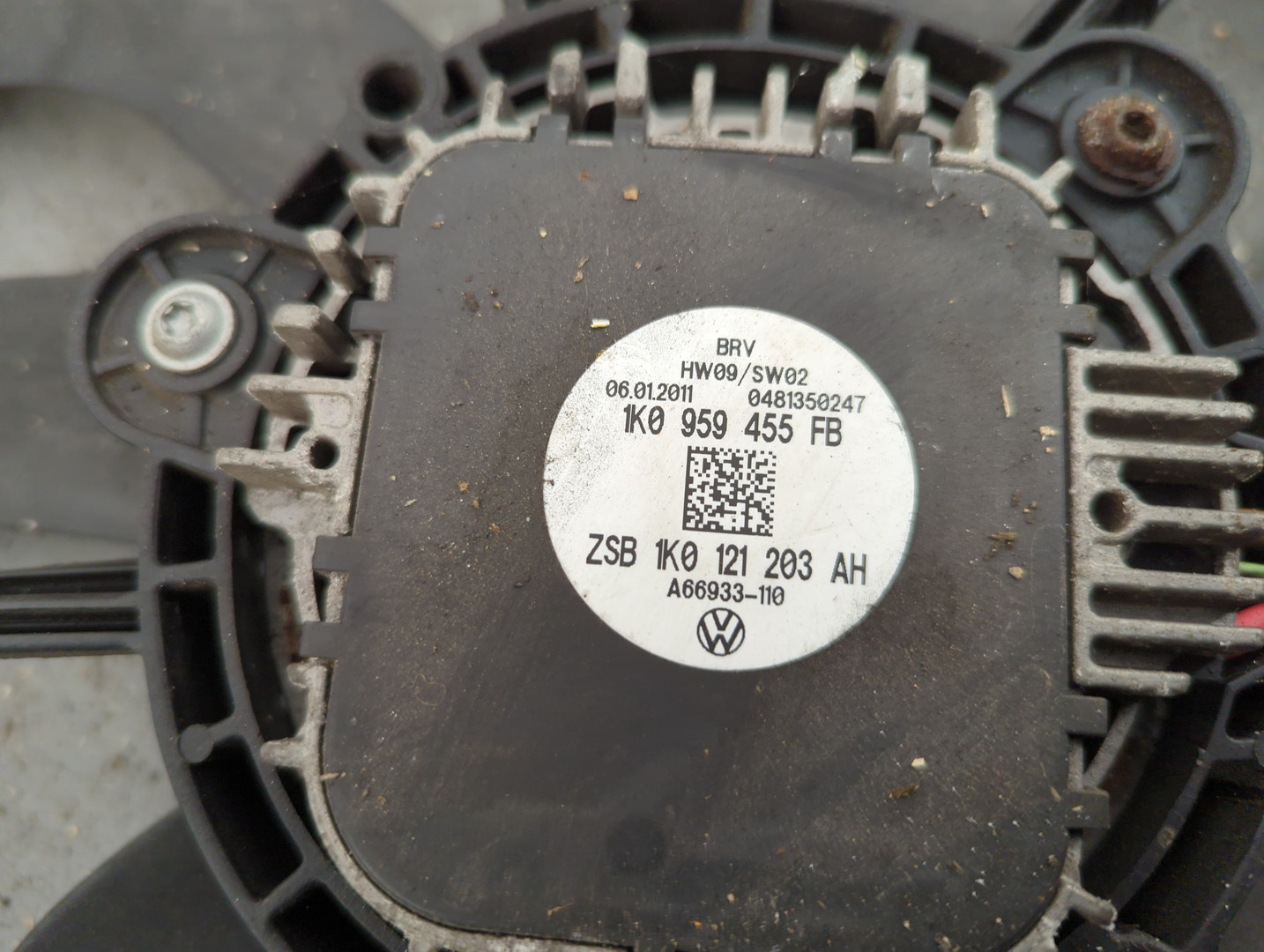 Вентилятор радиатора