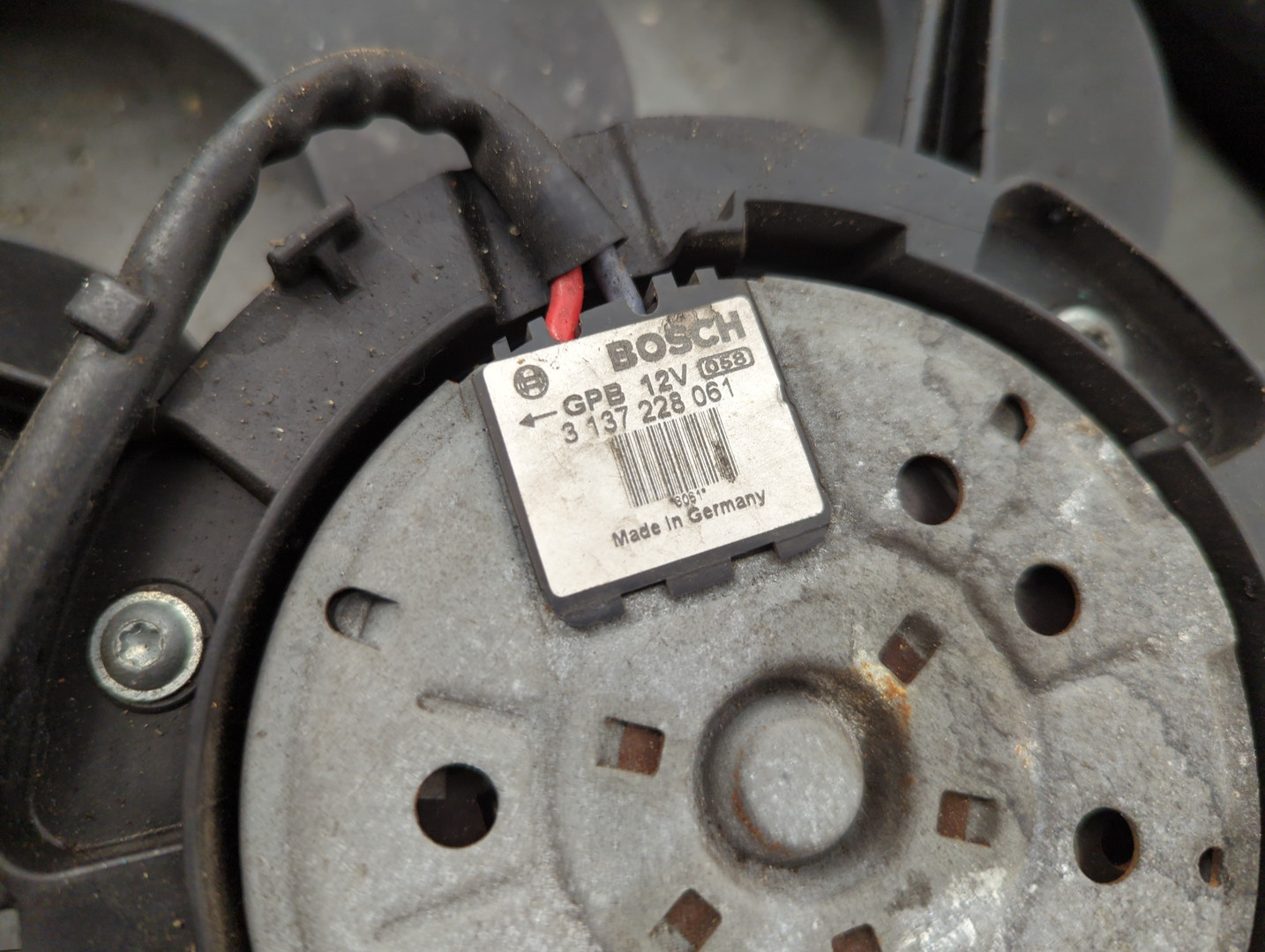 Вентилятор радиатора