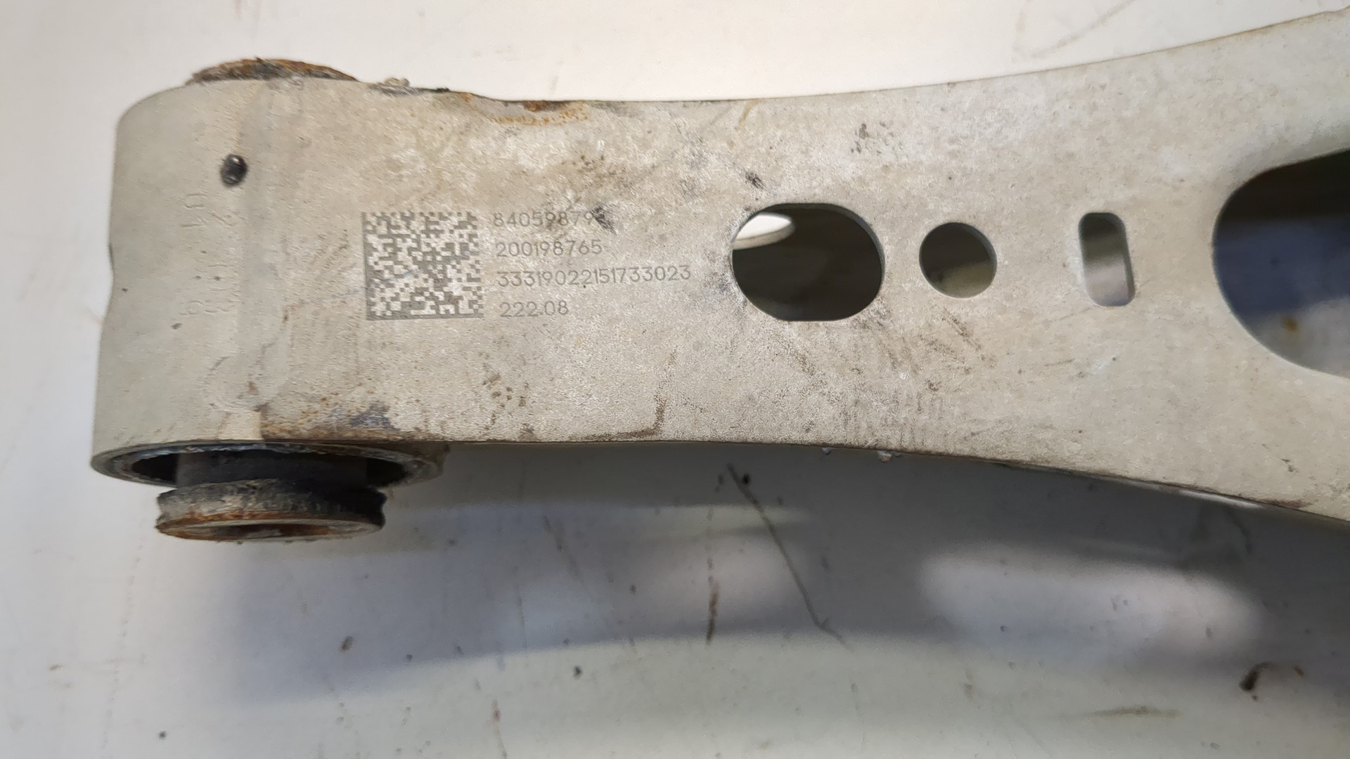 Рычаг задний