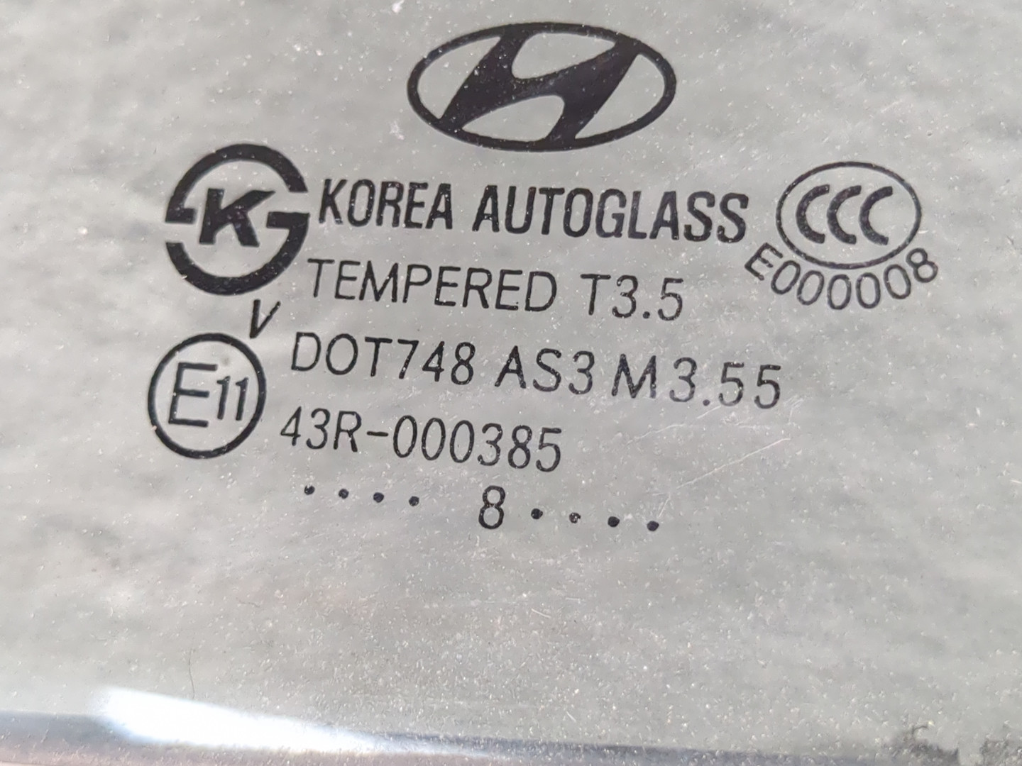 Дверь задняя левая