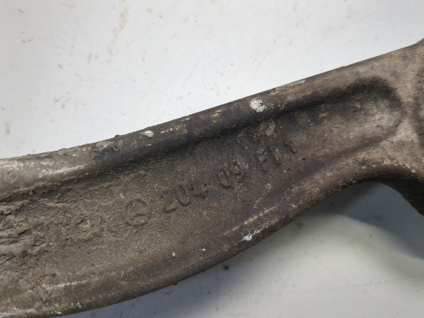 Рычаг задний