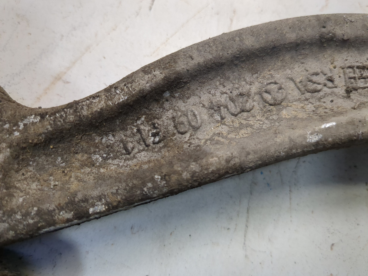 Рычаг задний