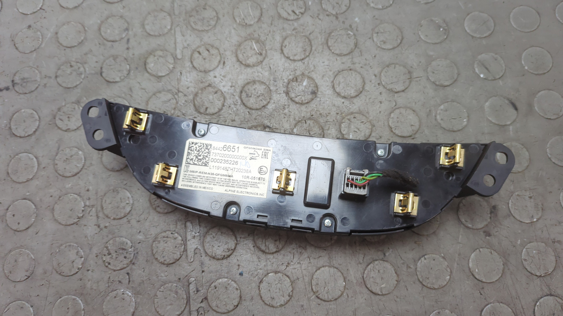 Переключатель отопителя