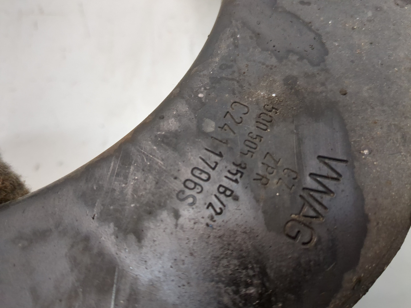 Рычаг задний