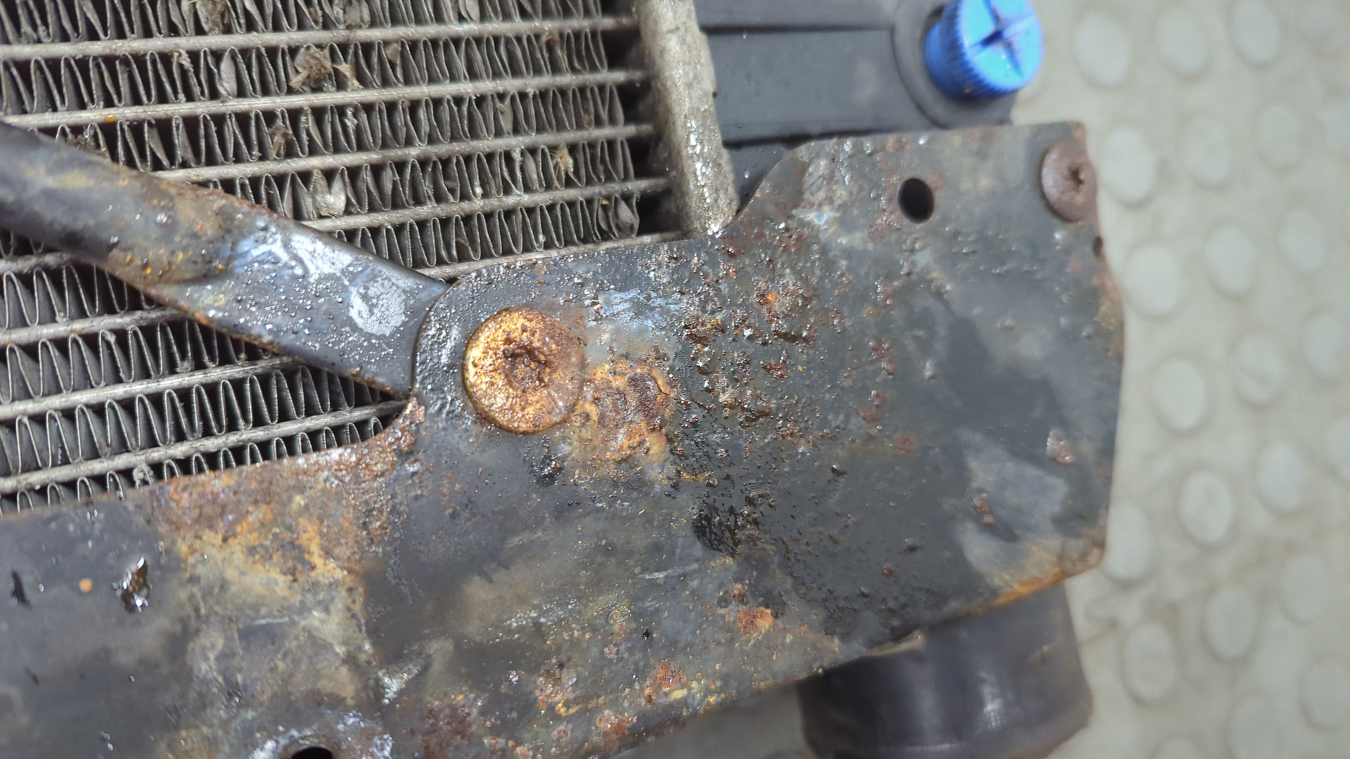 Радиатор охлаждения двигателя основной