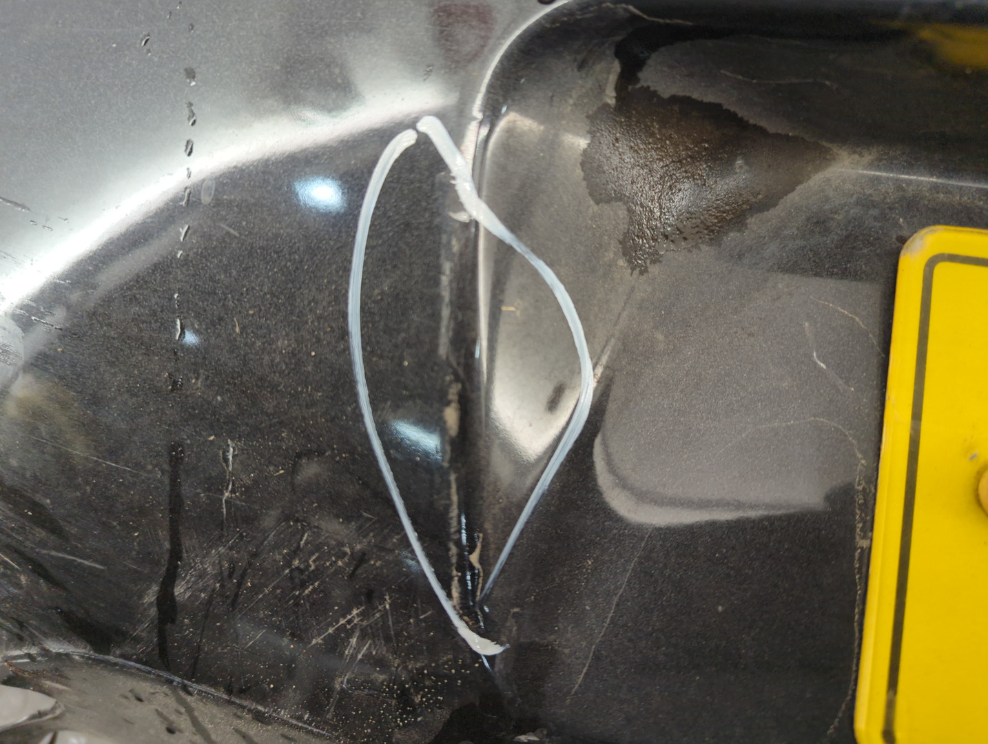 Бампер задний