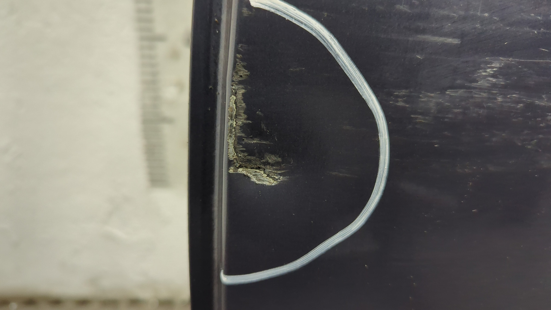 Дверь задняя левая